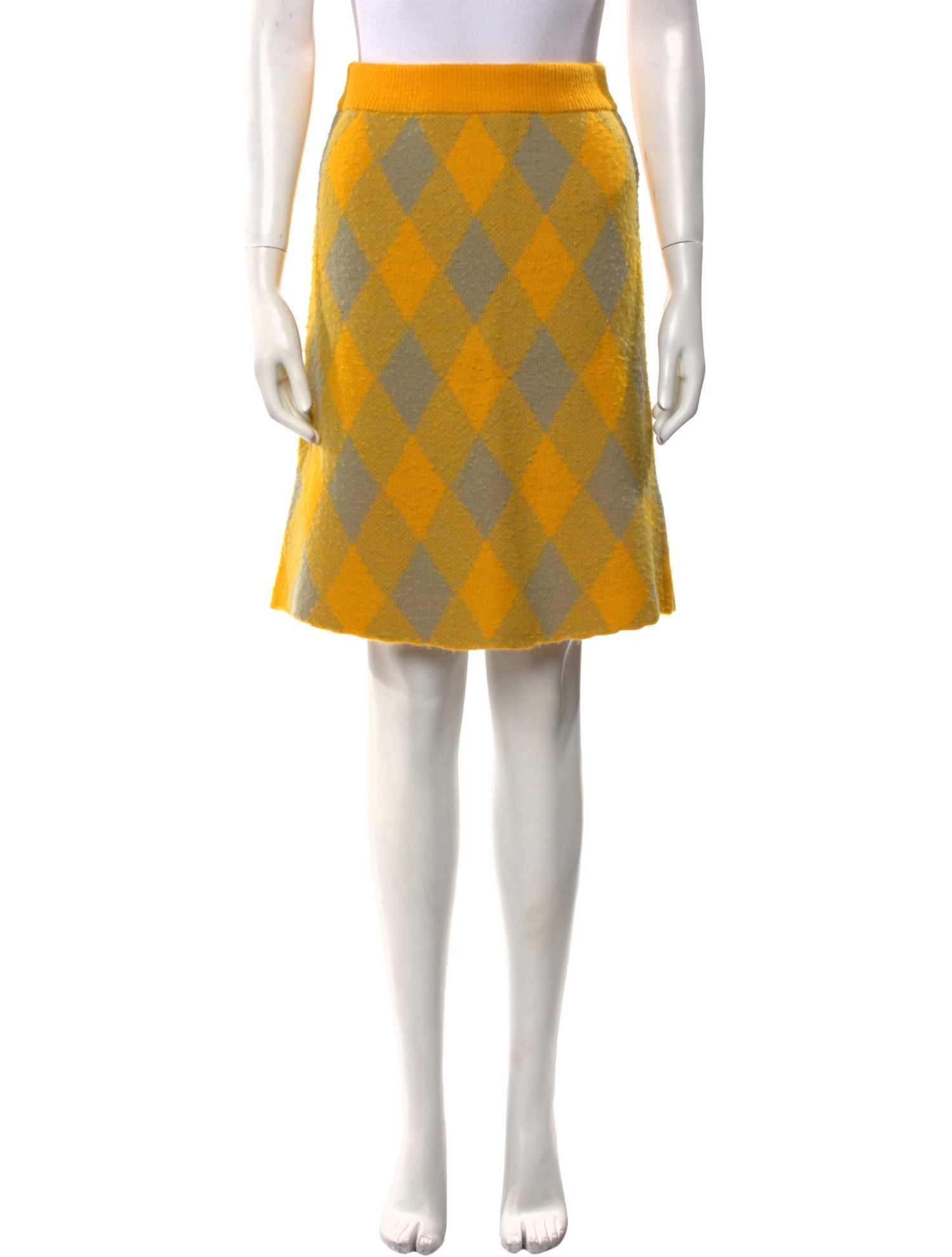 Burberry Wool Knee-Length Skirt w/ Tags