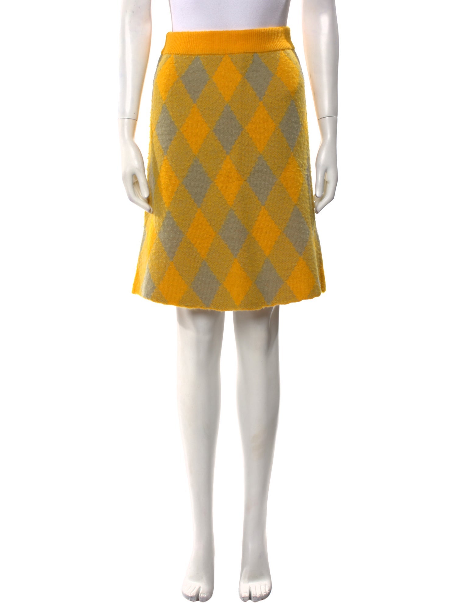 Burberry Wool Knee-Length Skirt w/ Tags