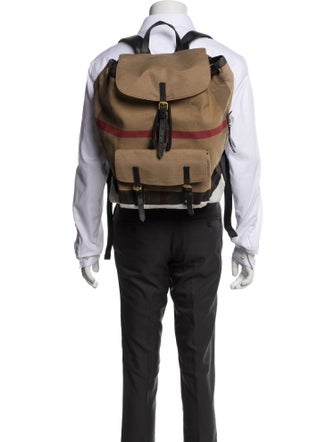 Burberry Canvas Backpack