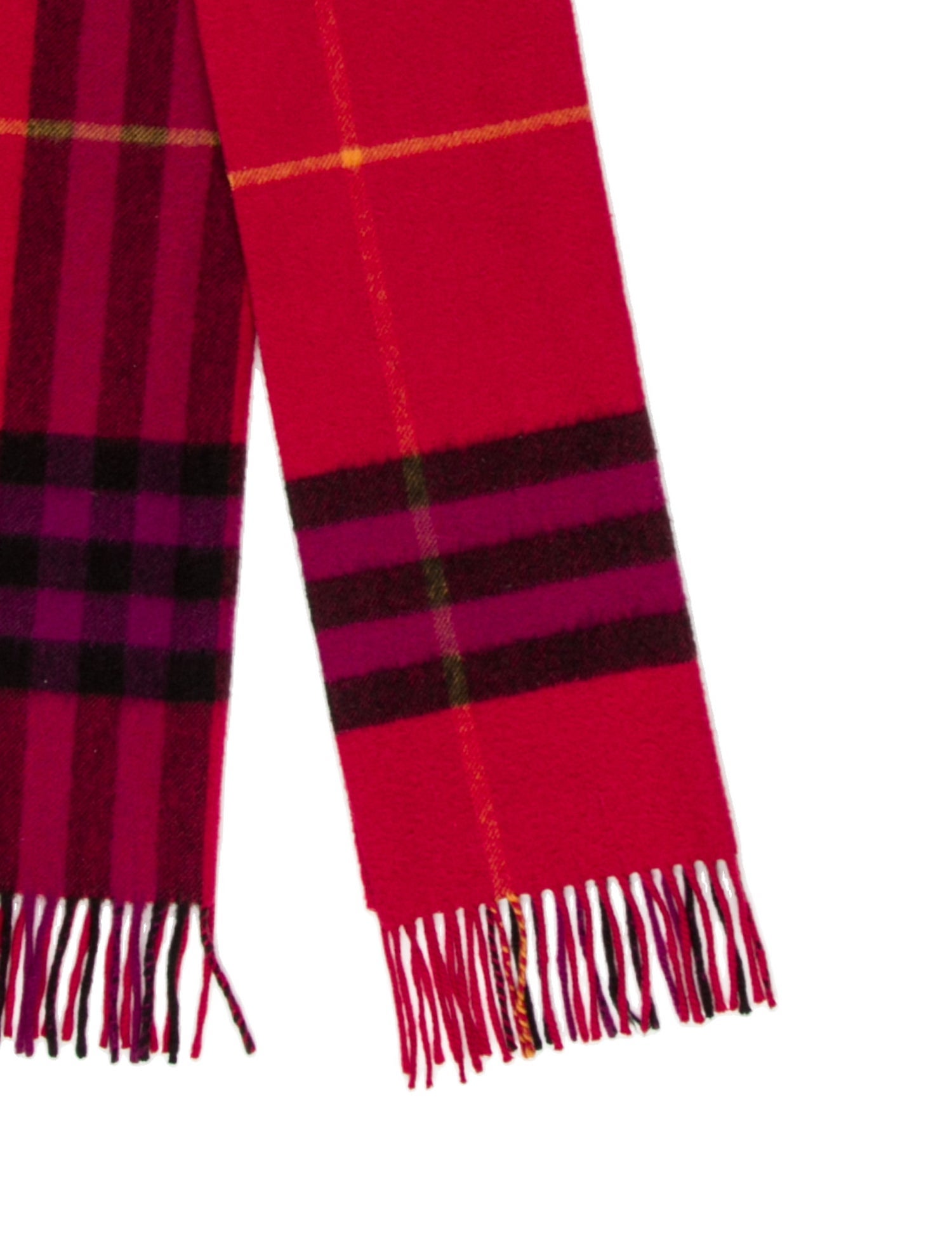 Burberry Cashmere Striped Scarf