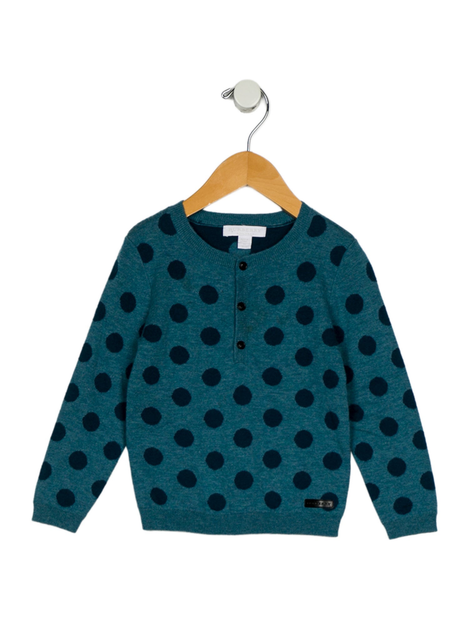Burberry Girls' Polka Dot Sweater