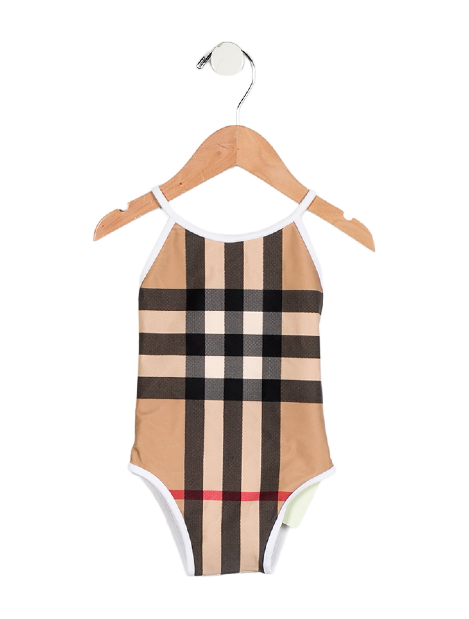 Burberry Toddler Girls' House Check One Piece Swimsuit w/Tags