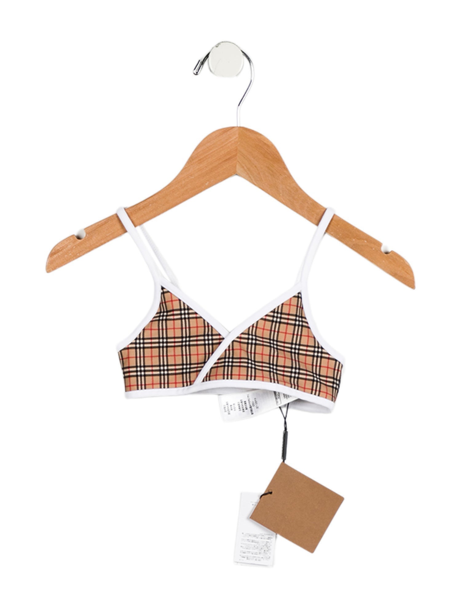 Burberry Toddler Girls' House Check One Piece Swimsuit w/Tags