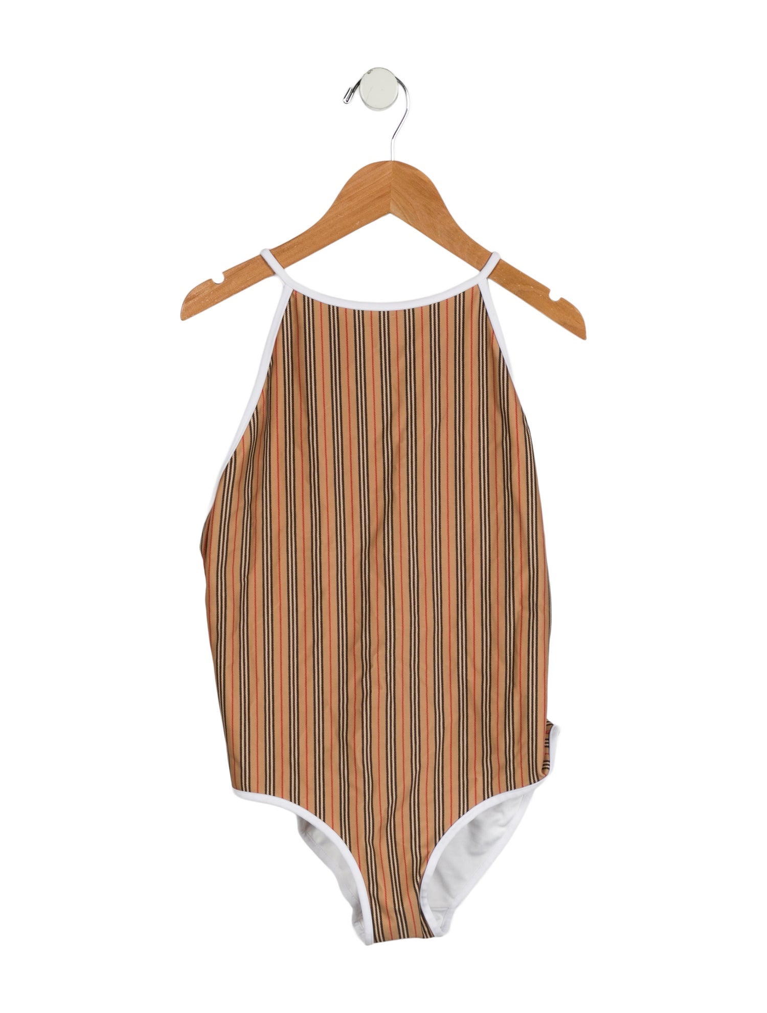Burberry Girls' House Check One Piece Swimsuit w/Tags