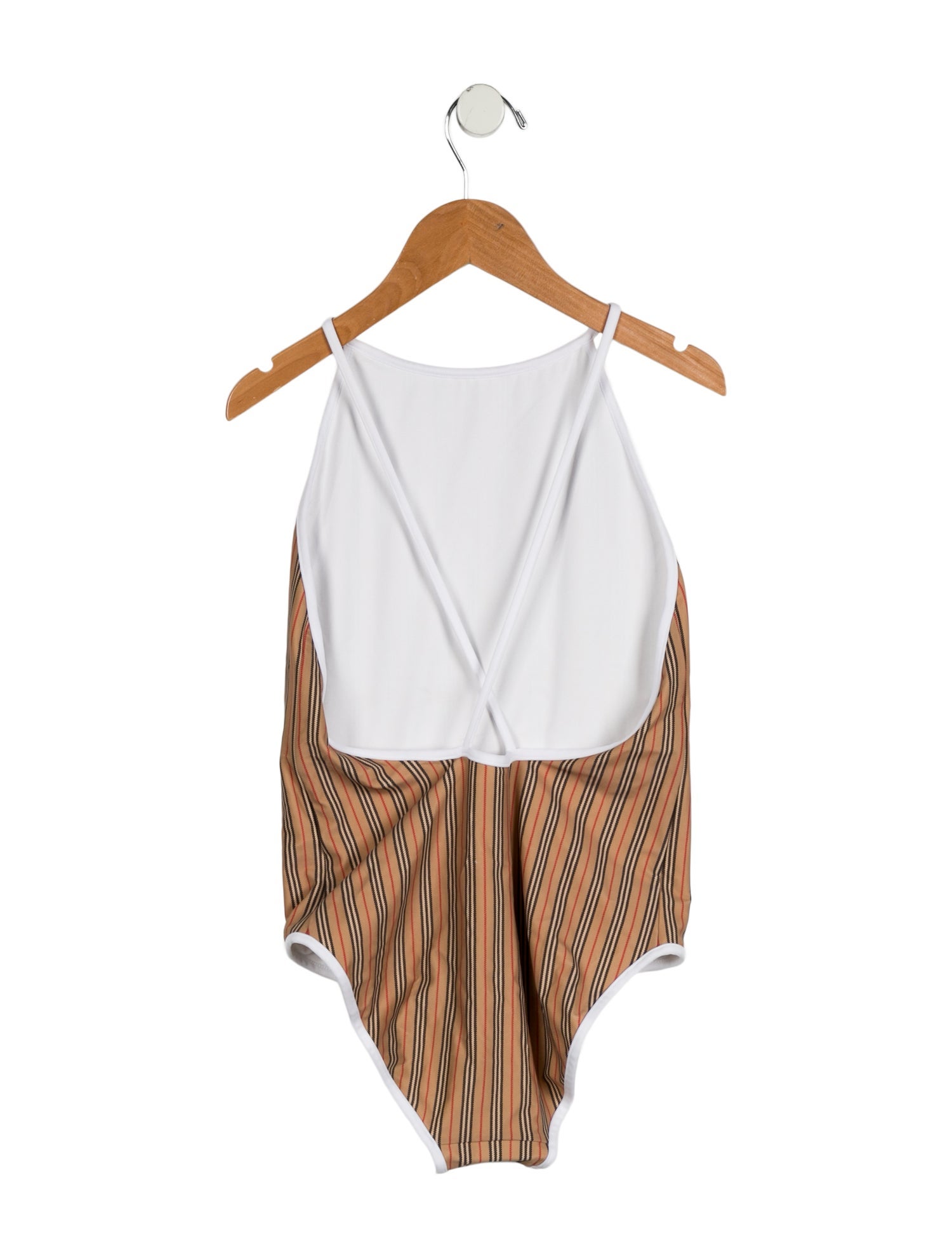 Burberry Girls' House Check One Piece Swimsuit w/Tags