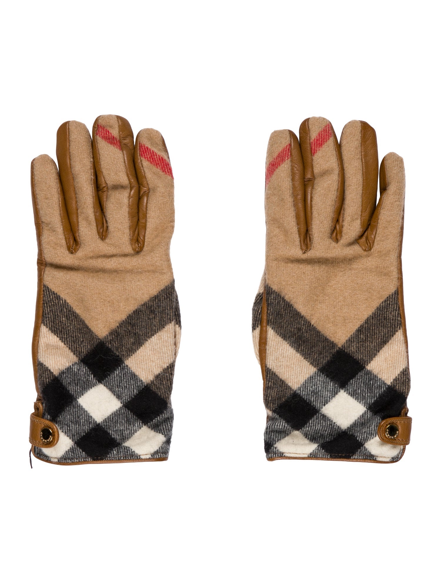 Burberry Leather Gloves