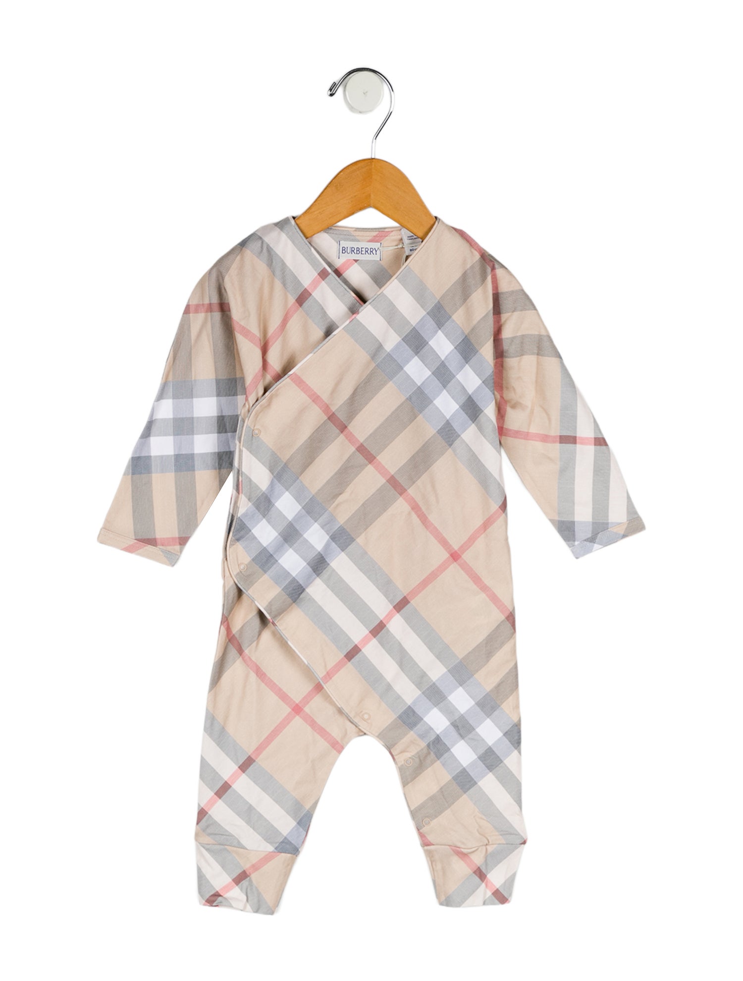 Burberry Toddler Boys' Nova Check Onesie w/Tags