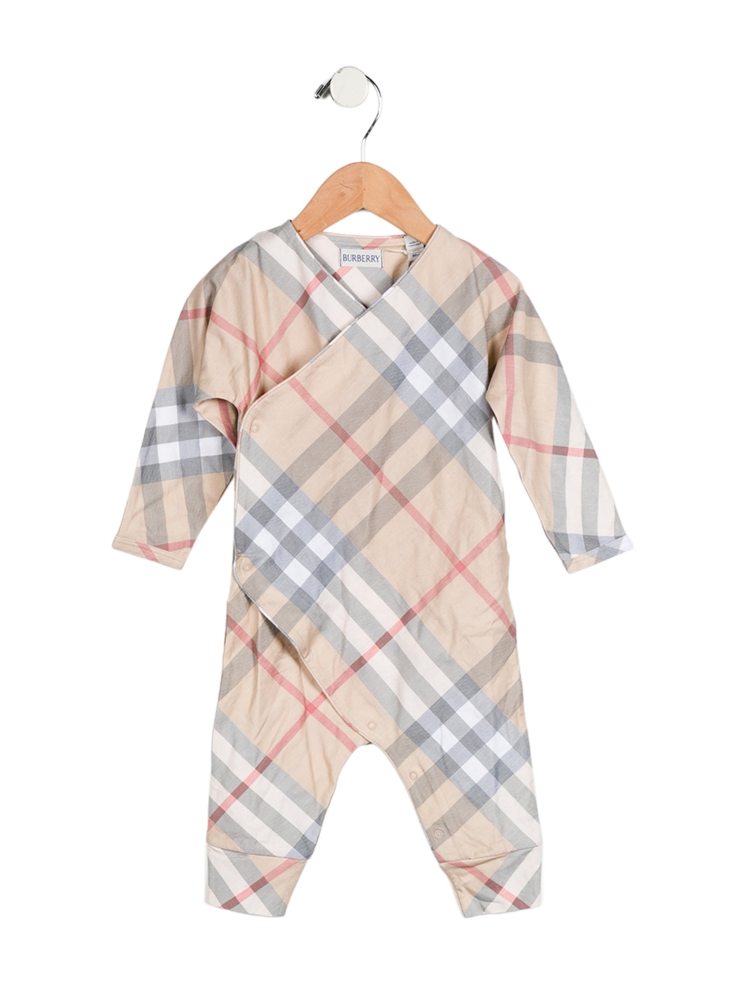 Burberry Toddler Boys' Nova Check Onesie w/Tags