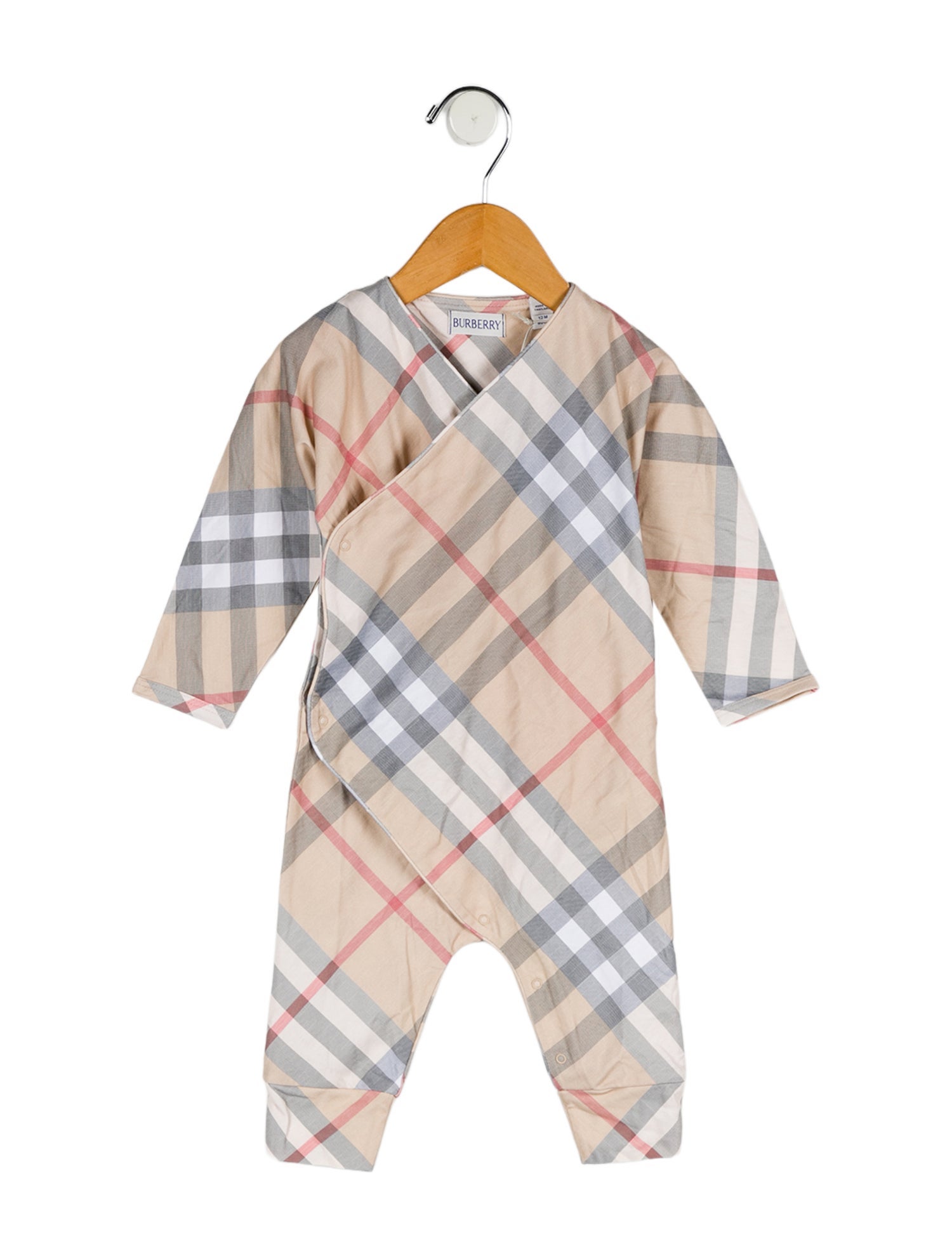 Burberry Toddler Boys' Nova Check Onesie w/Tags