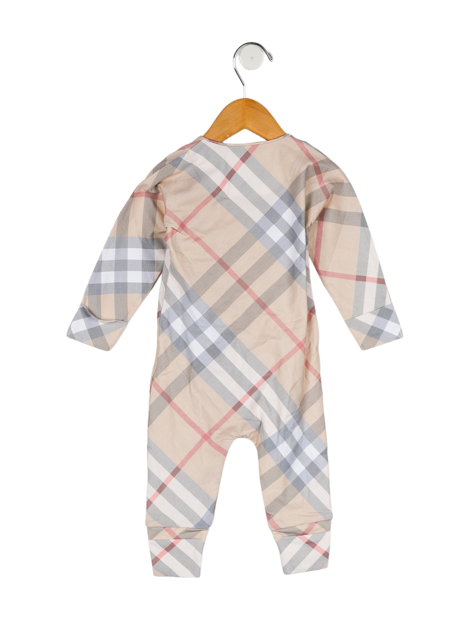 Burberry Infant Boys' Nova Check Onesie w/Tags