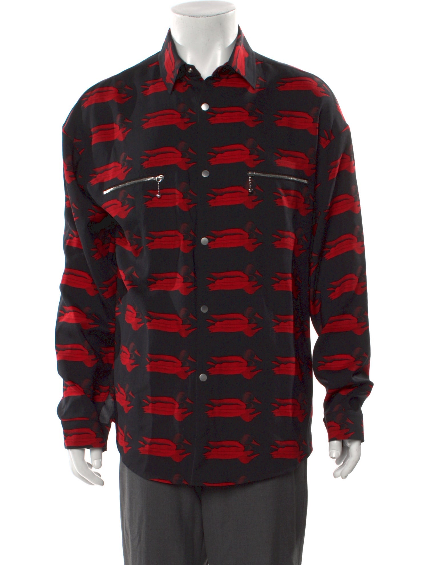 Burberry Wool Printed Shirt w/ Tags