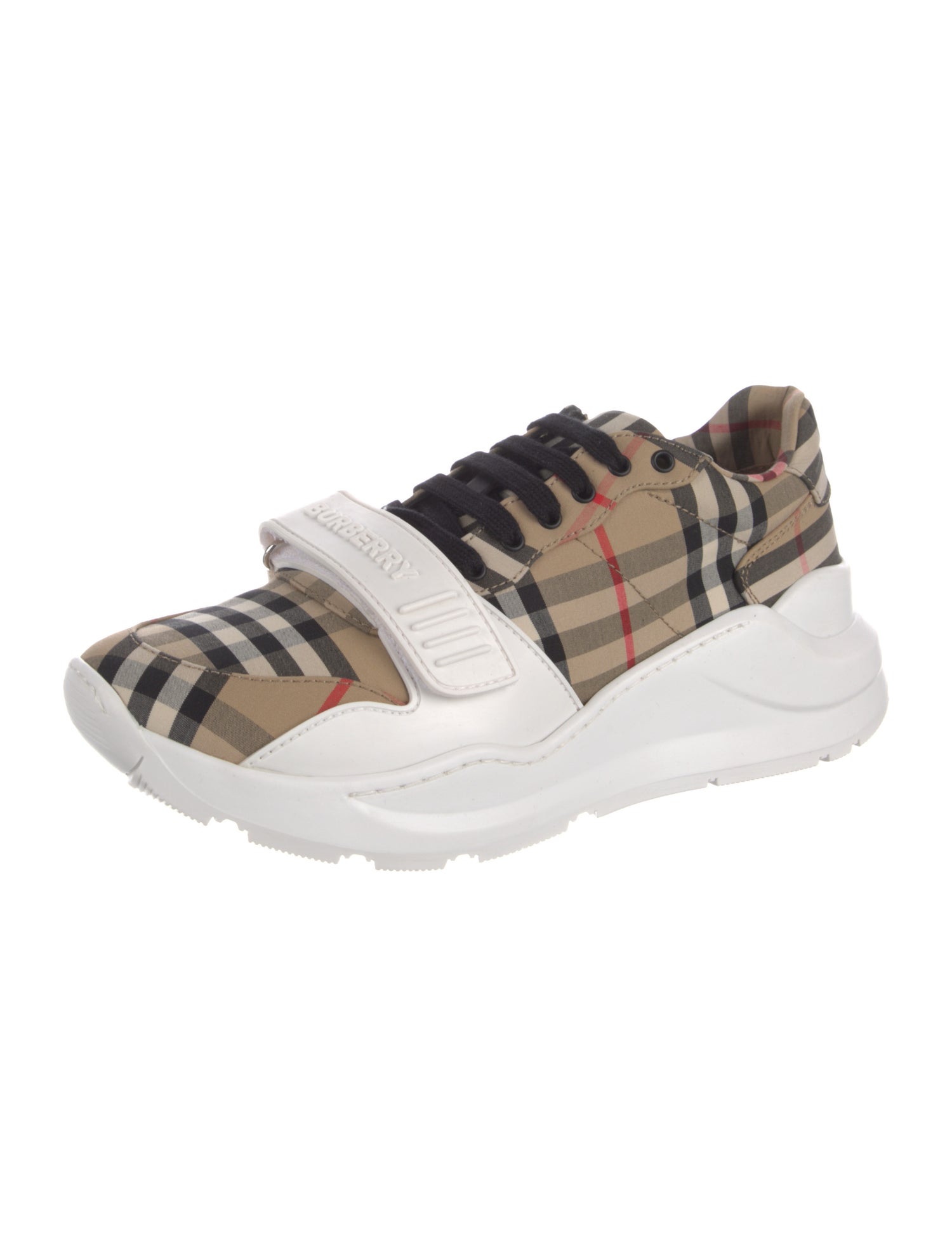Burberry House Check Pattern Chunky Sneakers