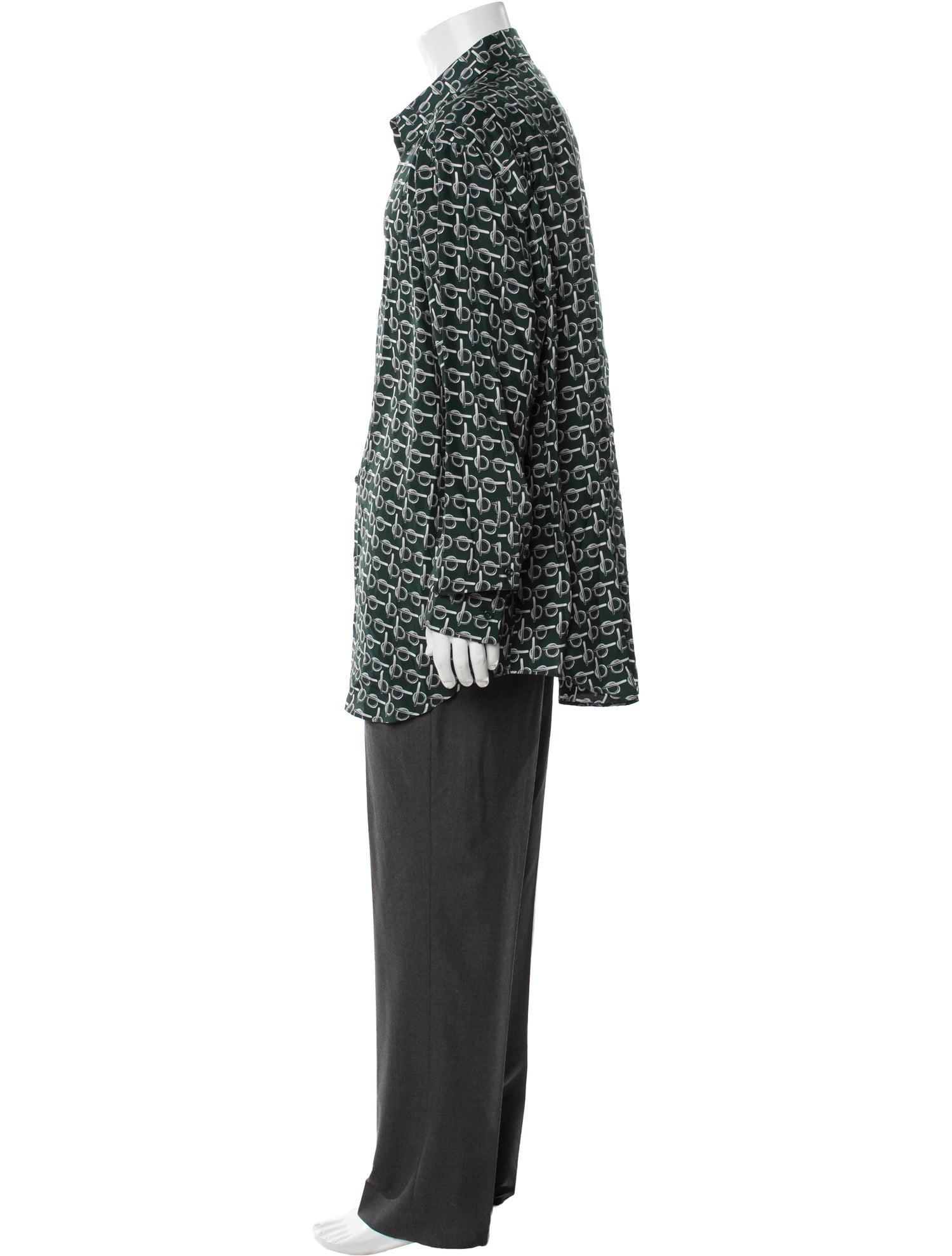 Burberry Printed Long Sleeve Shirt w/ Tags