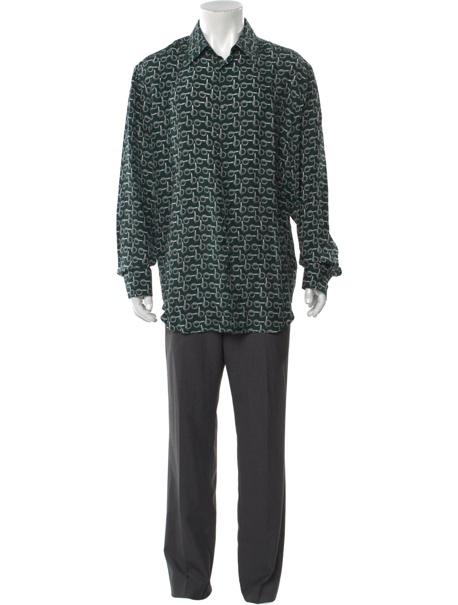 Burberry Printed Long Sleeve Shirt w/ Tags