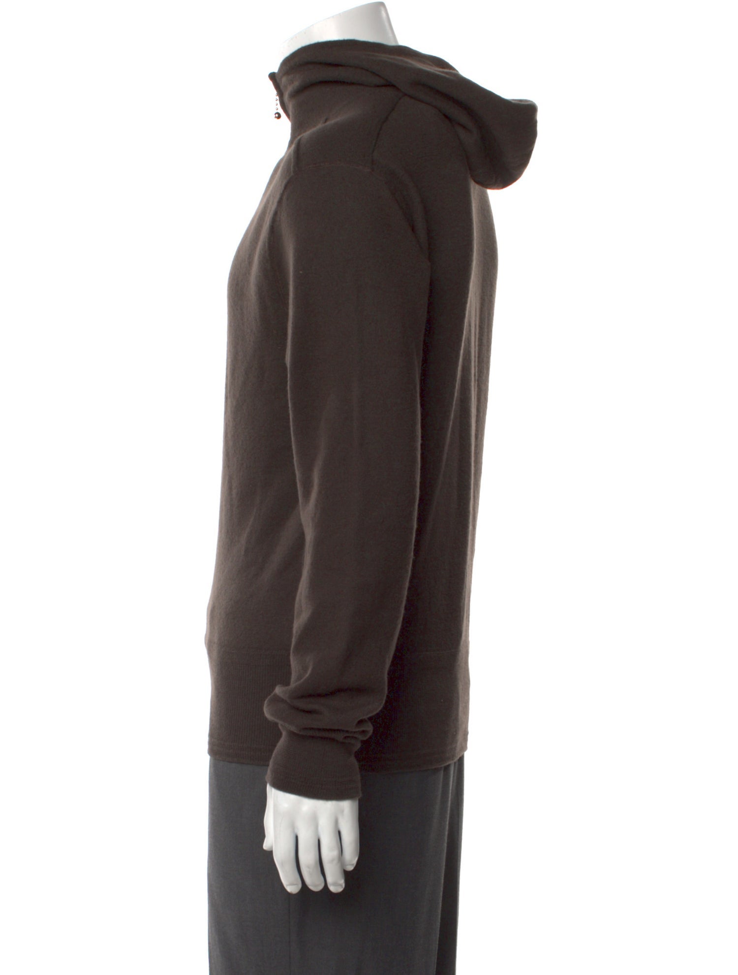 Burberry Wool Mock Neck Polo Sweater