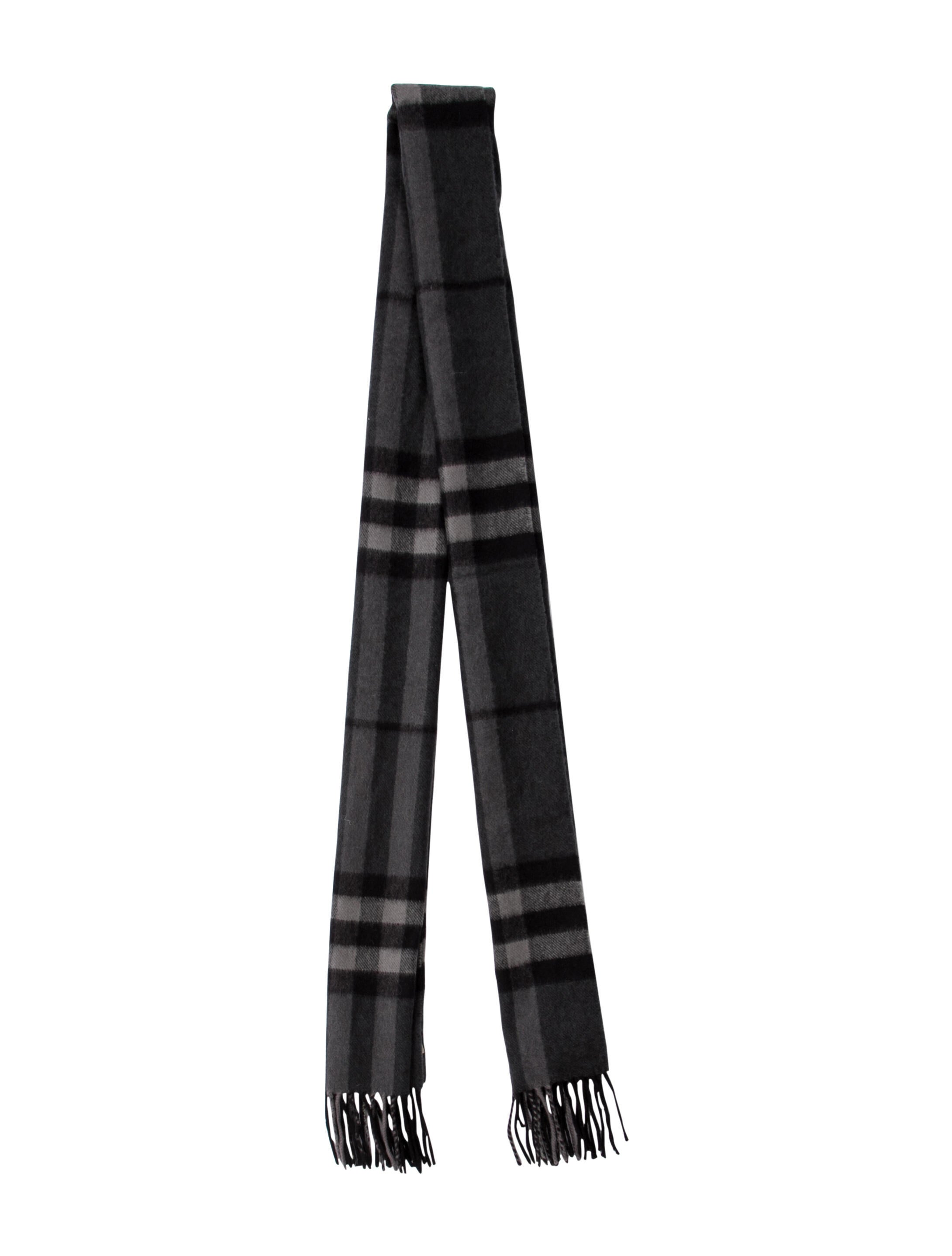 Burberry Cashmere Striped Scarf