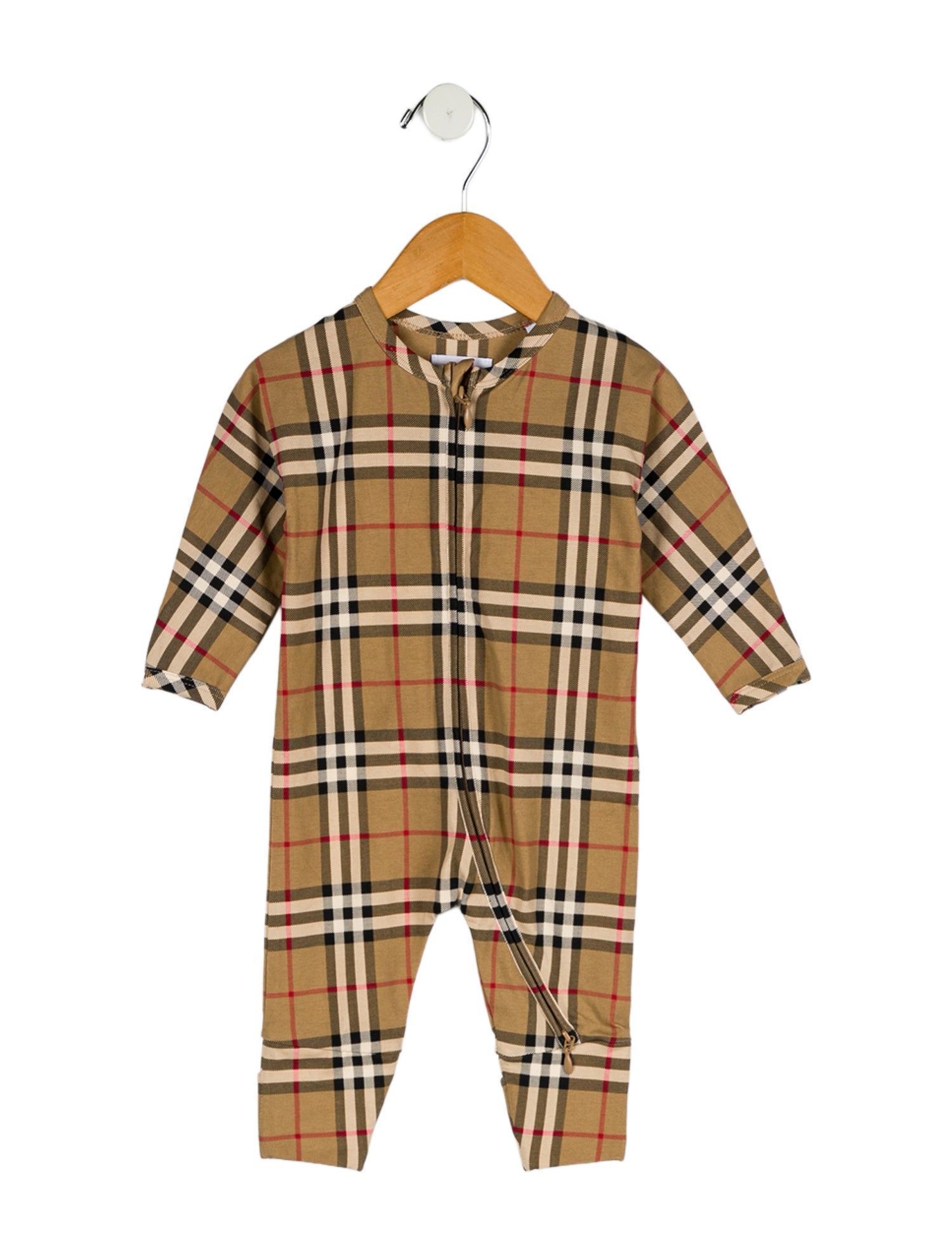 Burberry Infant Boys' Nova Check Onesie w/Tags