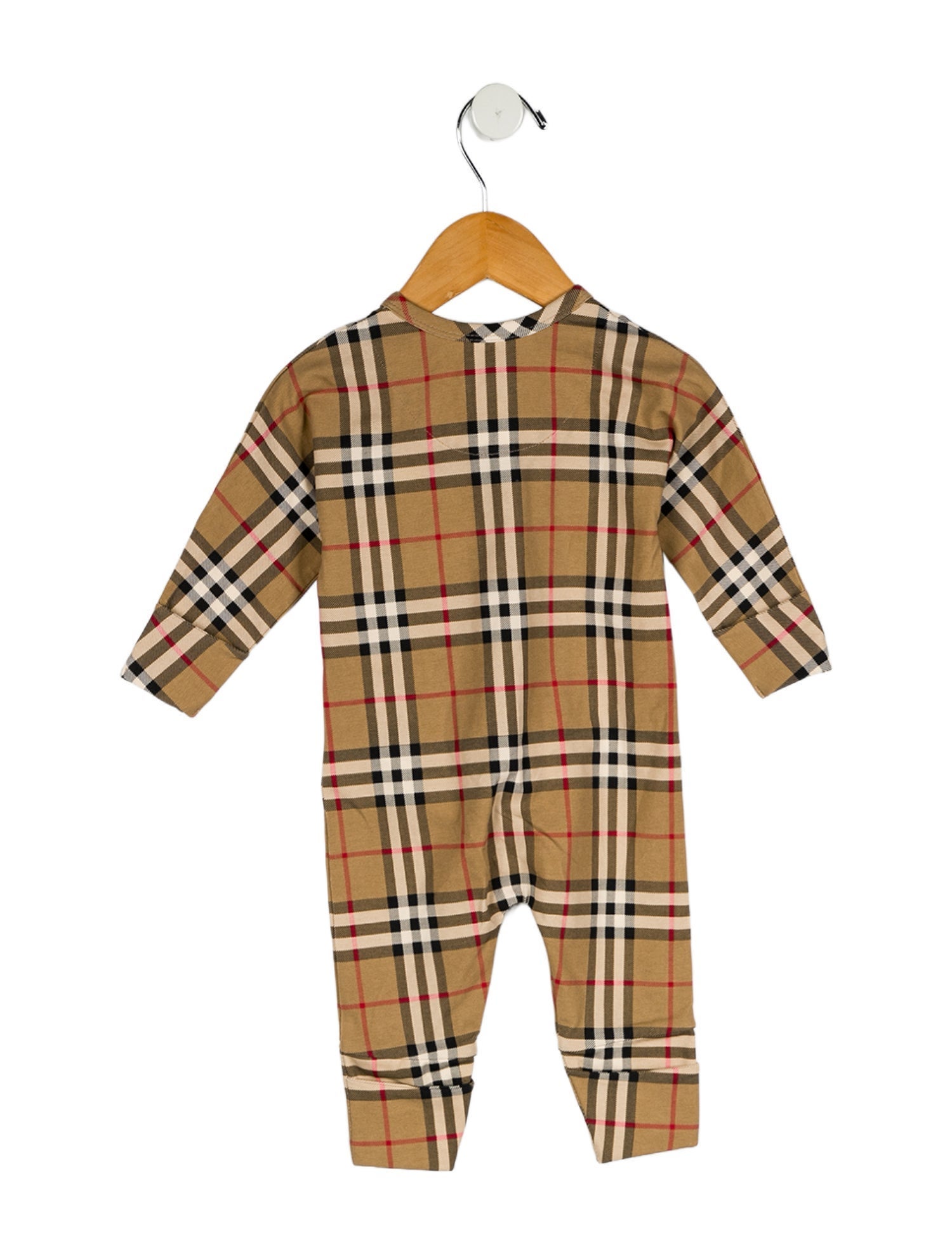Burberry Infant Boys' Nova Check Onesie w/Tags