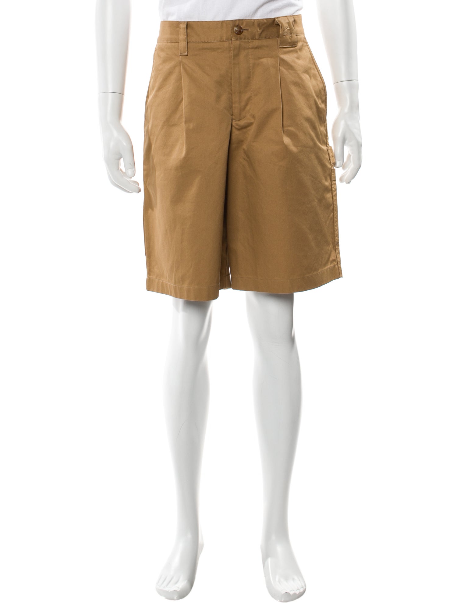 Burberry Flat Front Shorts w/ Tags