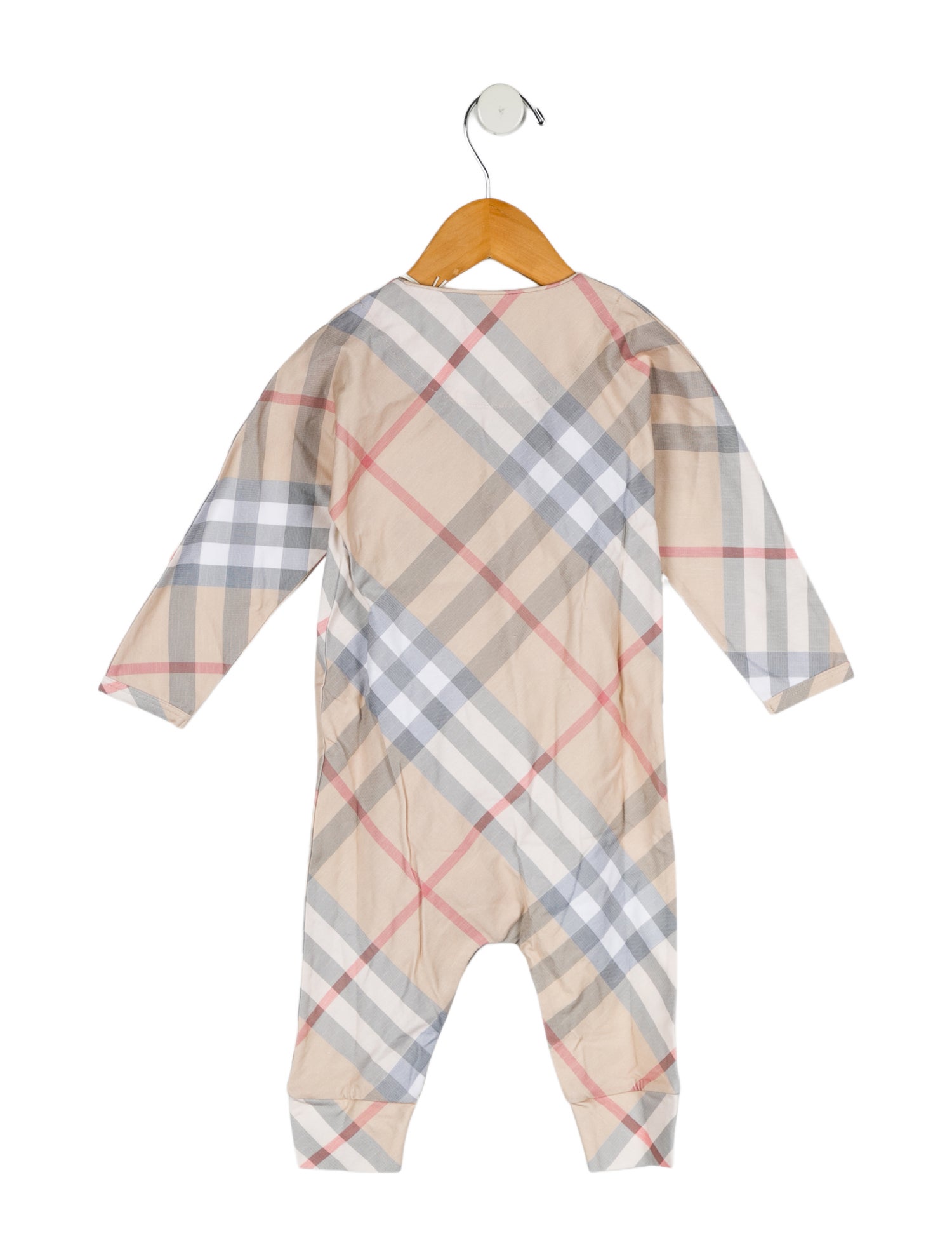 Burberry Infant Boys' Nova Check Onesie w/Tags
