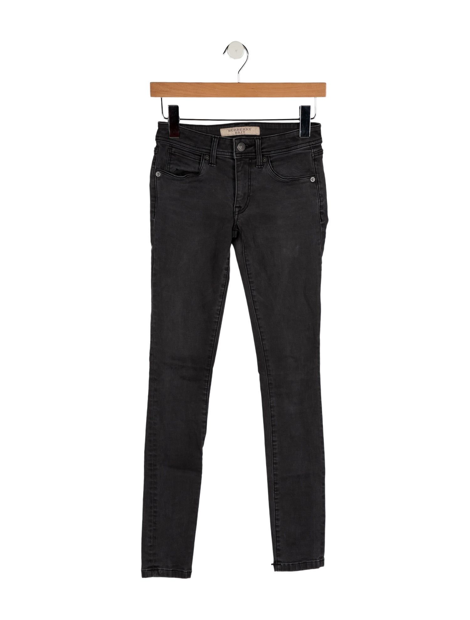 Burberry's Low-Rise Skinny Leg Jeans