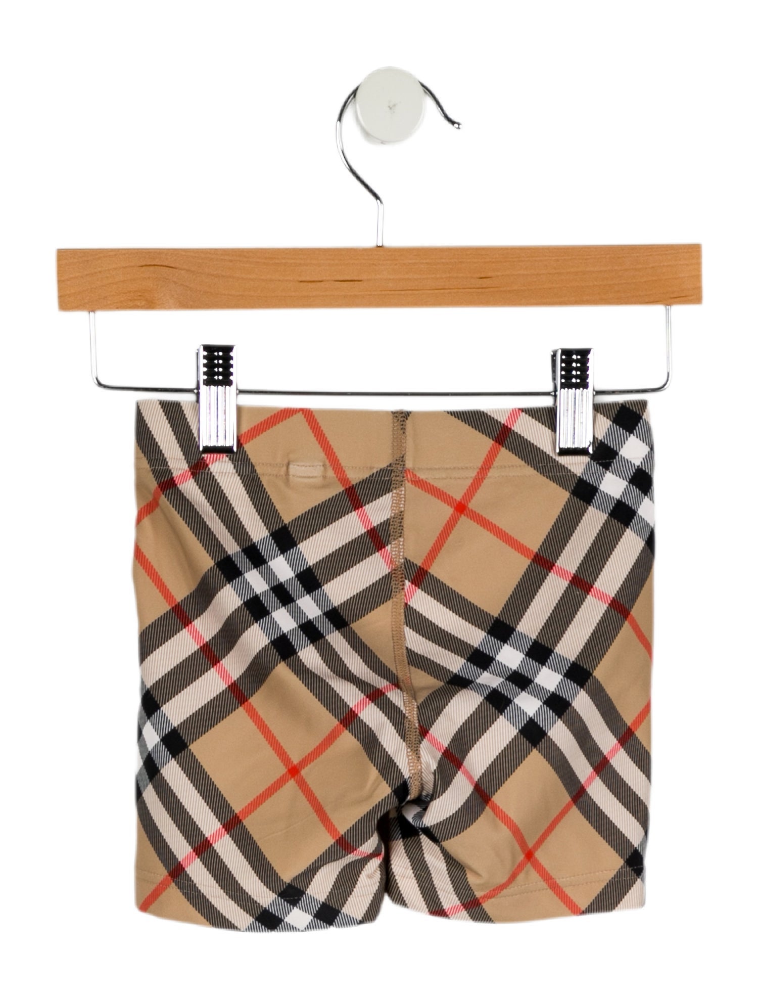 Burberry Girls' Nova Check Biker Shorts w/Tags