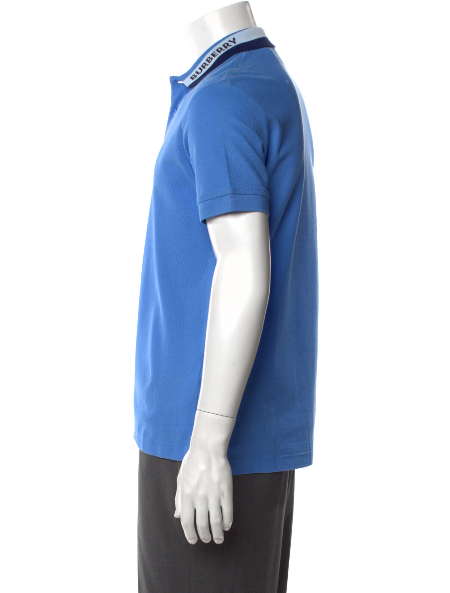 Burberry V-Neck Short Sleeve Polo Shirt w/ Tags