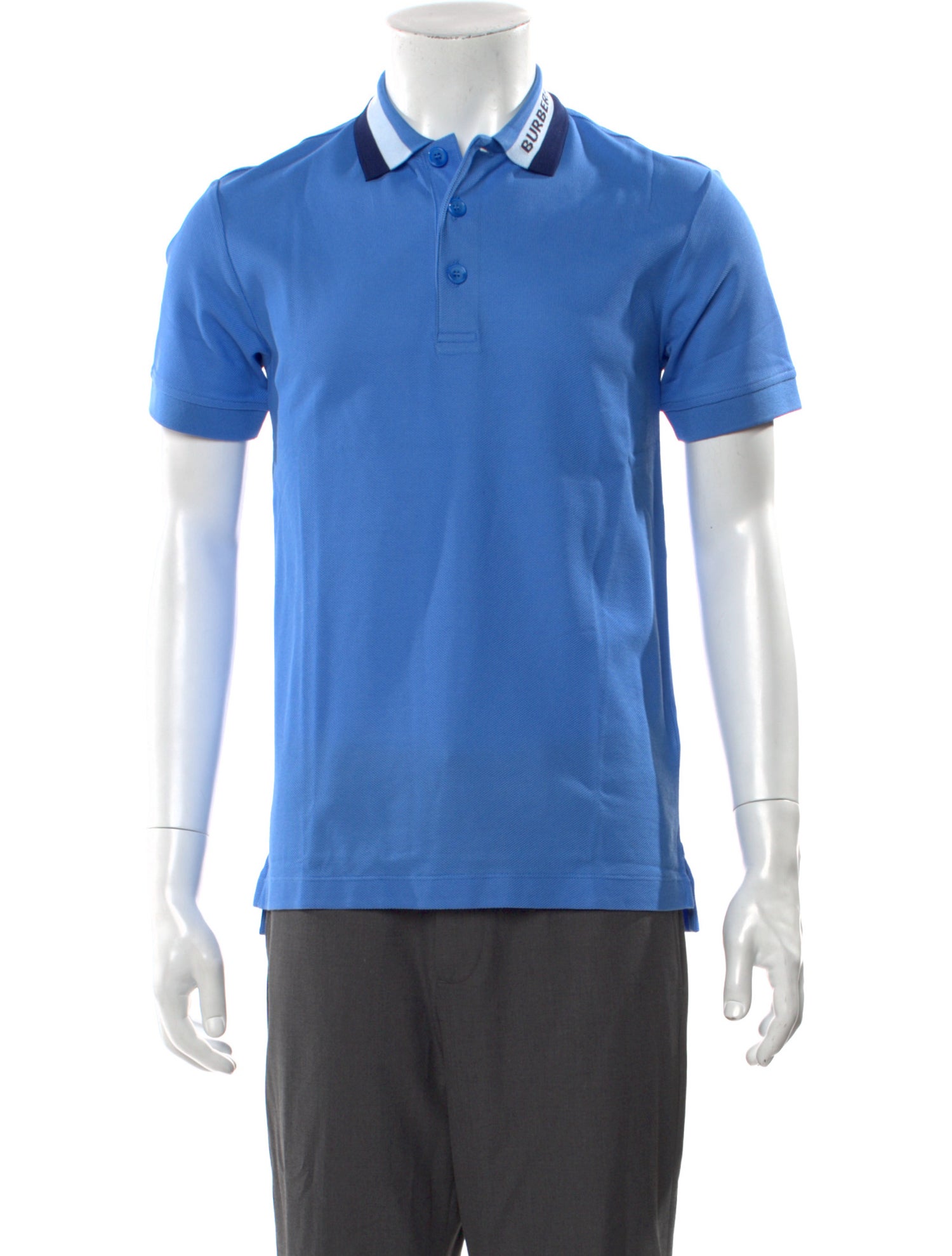 Burberry Collar Short Sleeve Polo Shirt w/ Tags