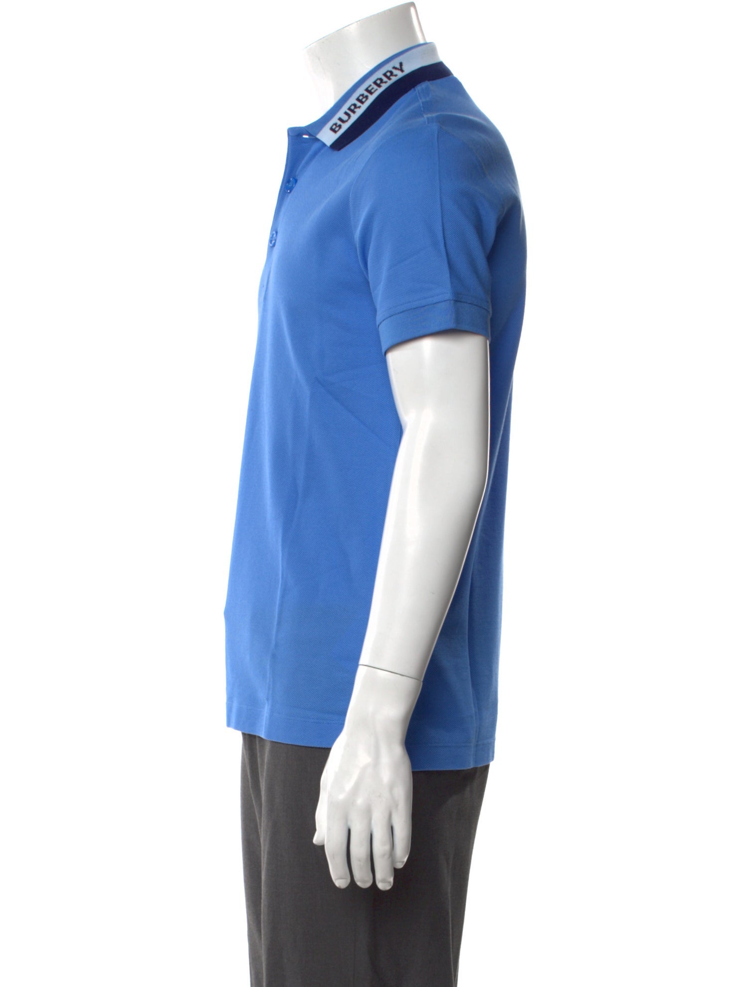 Burberry Collar Short Sleeve Polo Shirt w/ Tags