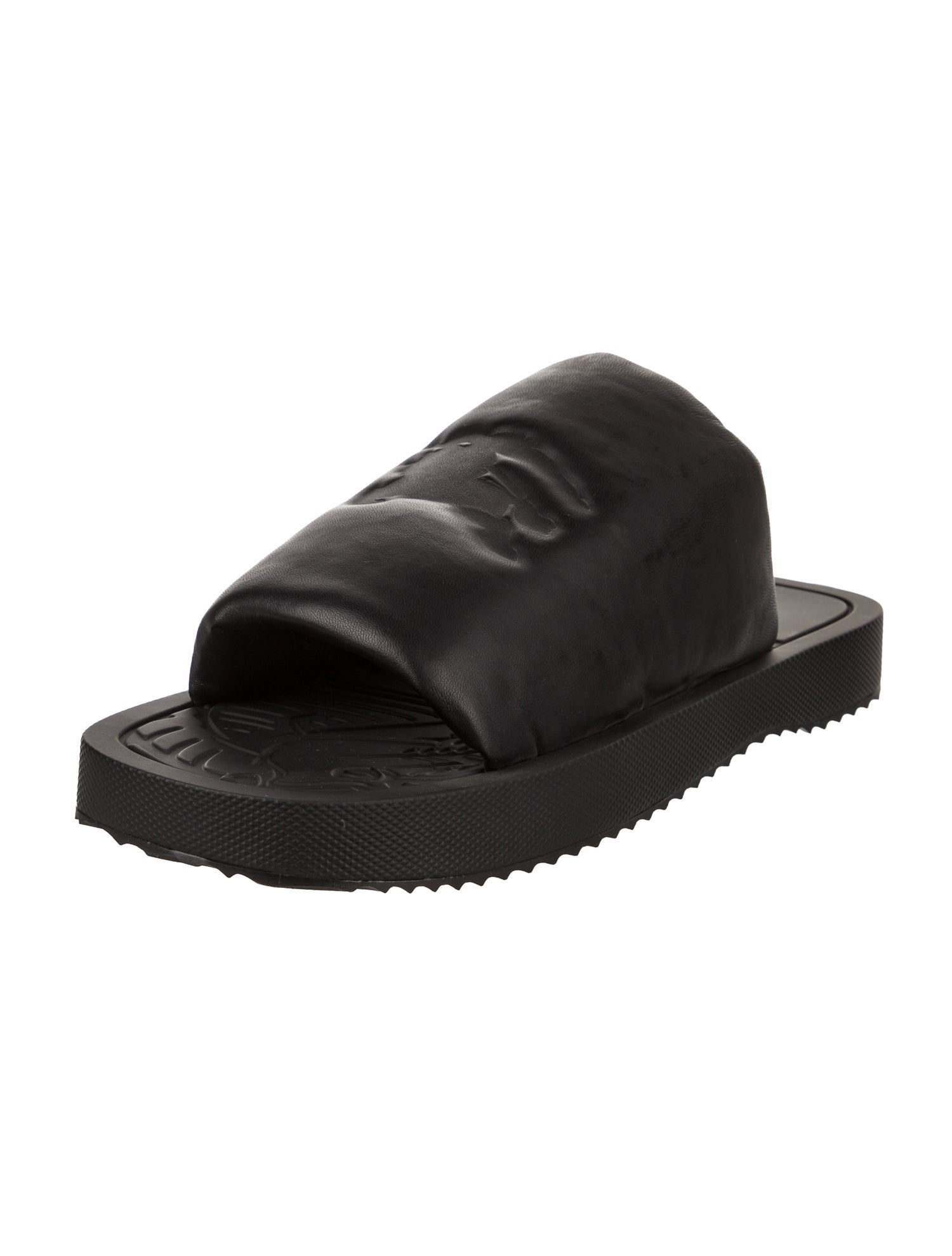 Burberry Leather Slides