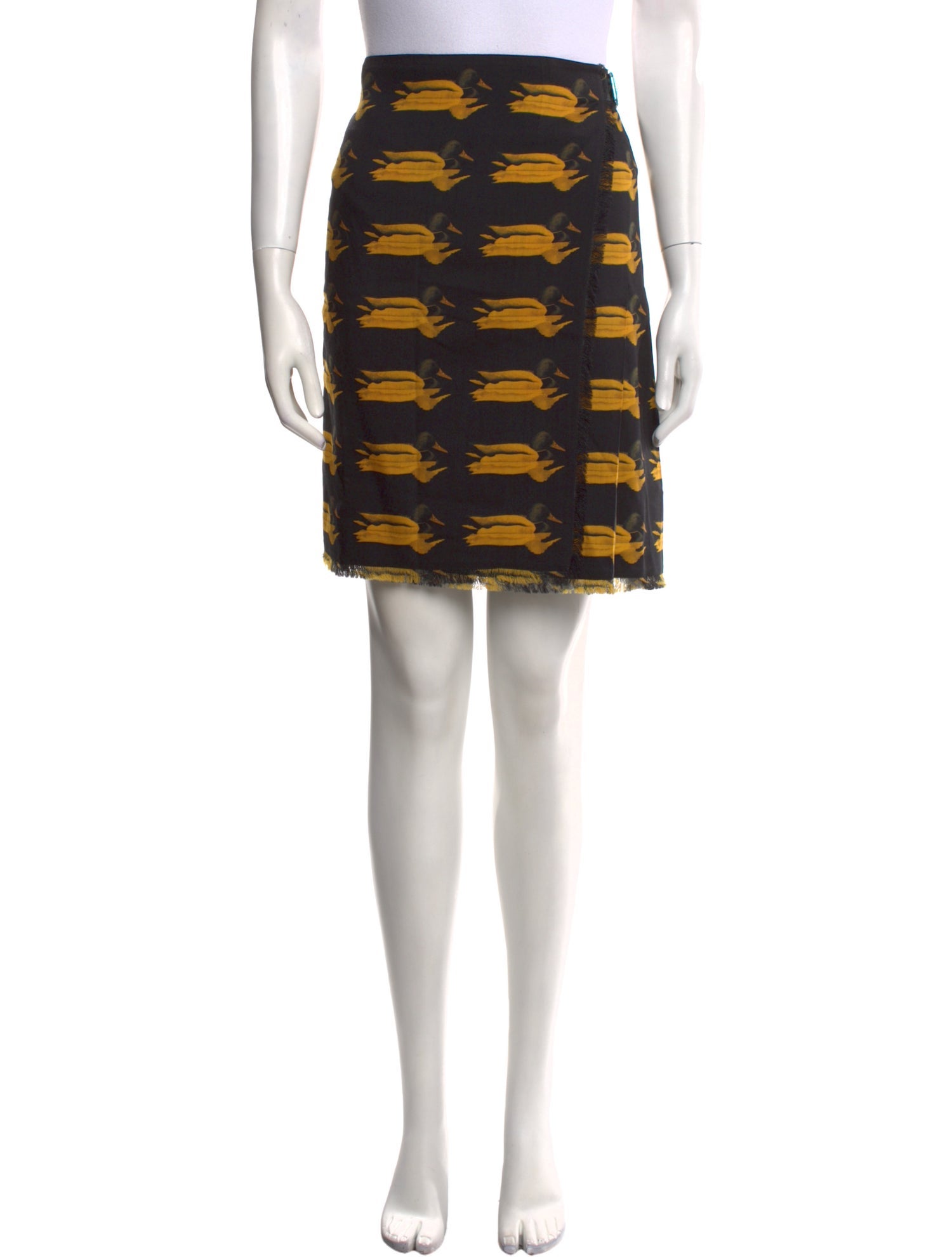 Burberry Wool Knee-Length Skirt