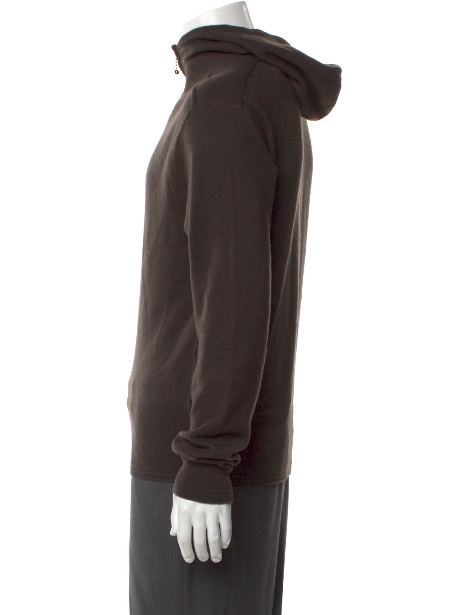 Burberry Wool Mock Neck Polo Sweater