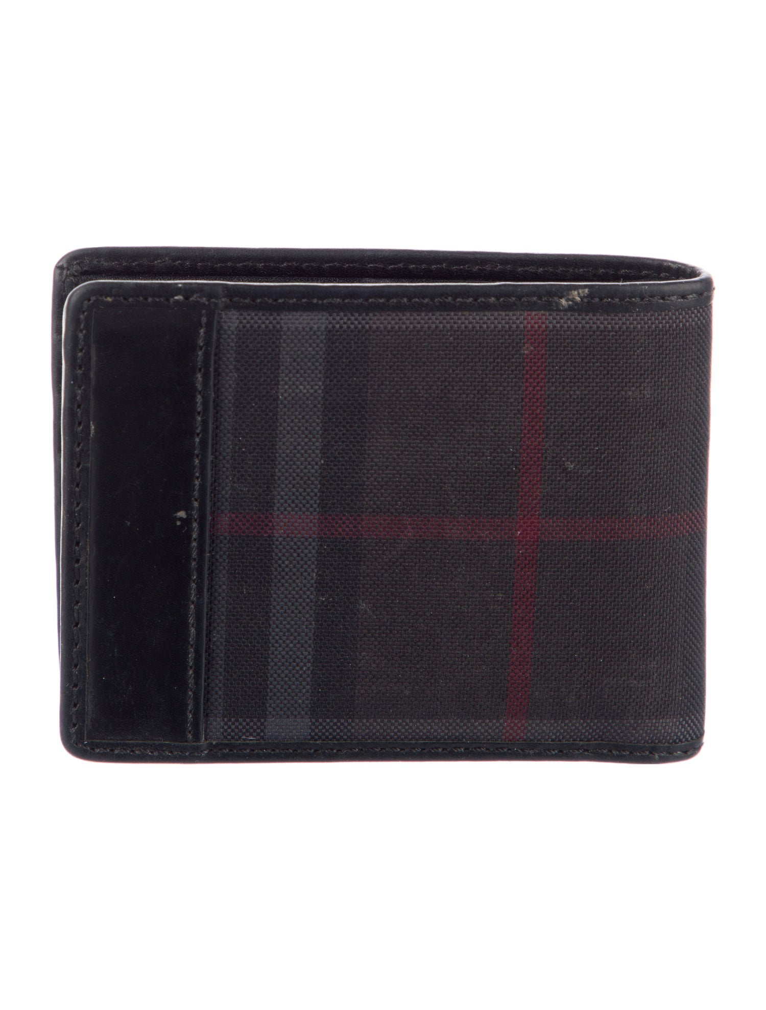 Burberry Leather Printed Wallet