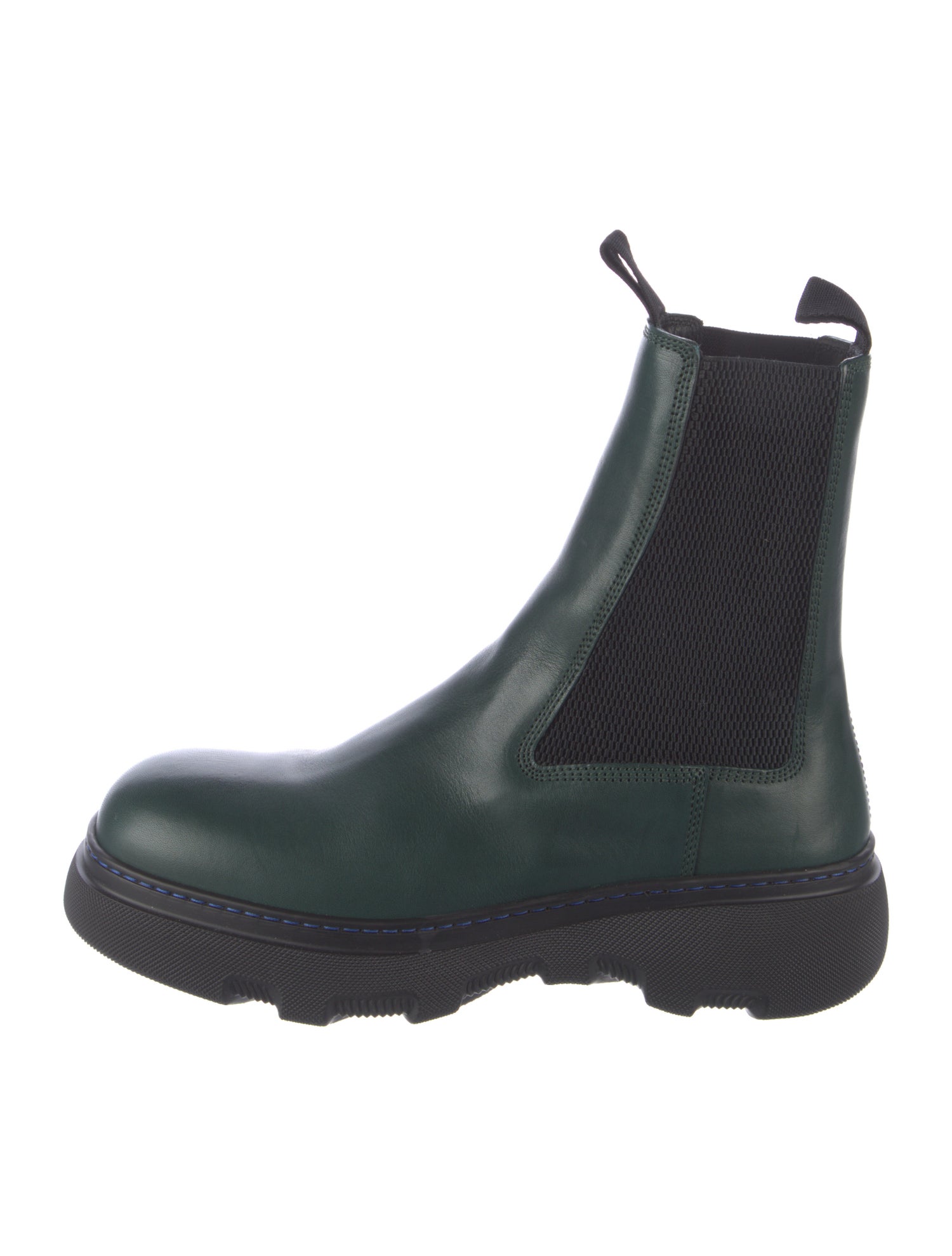 Burberry Leather Chelsea Boots