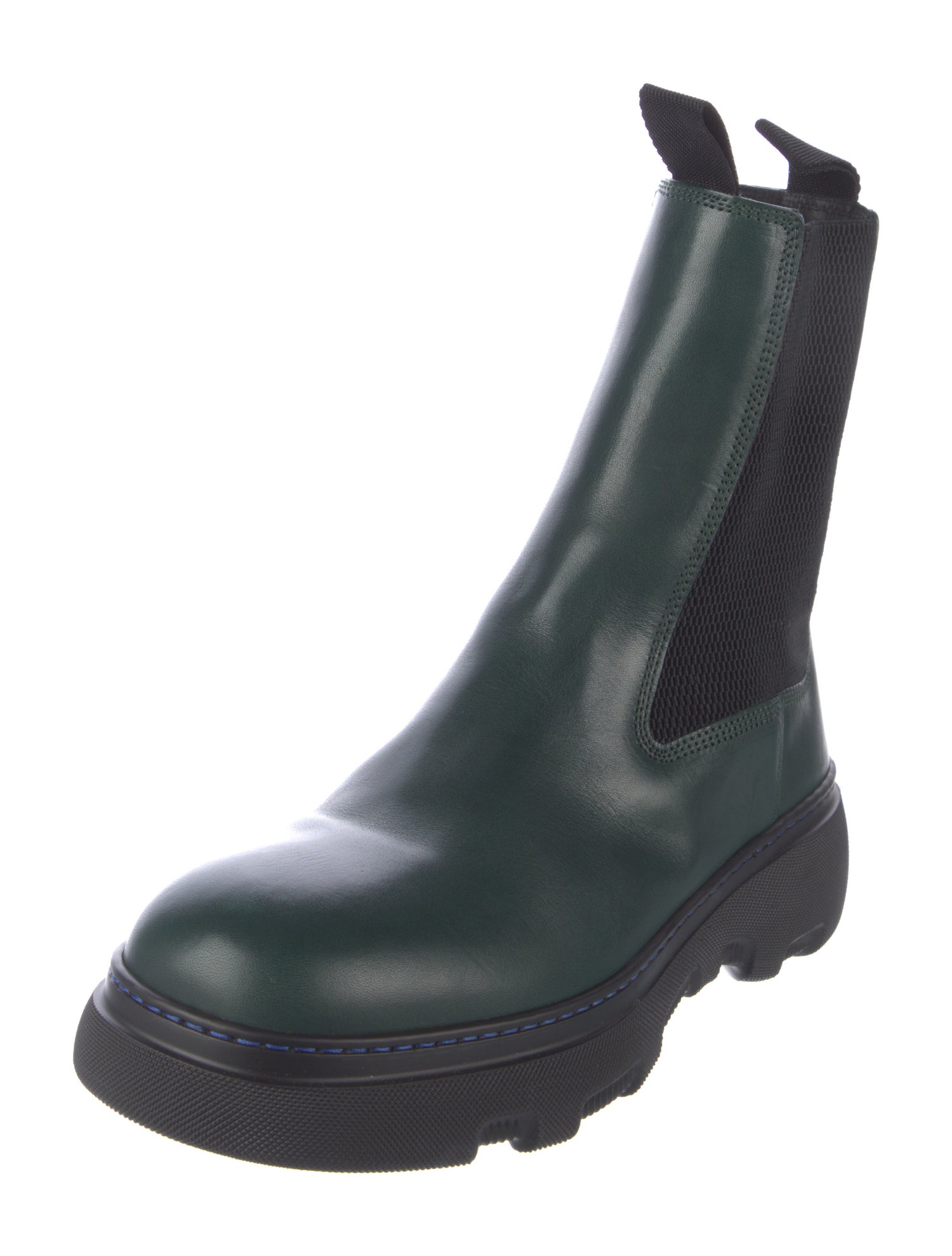 Burberry Leather Chelsea Boots