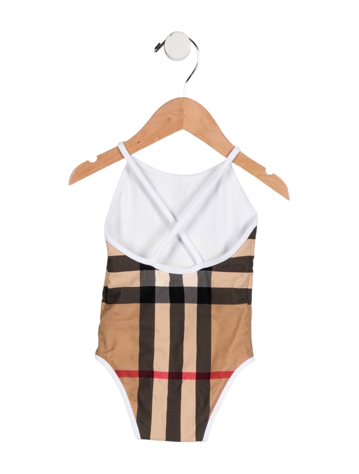 Burberry Toddler Girls' House Check One Piece Swimsuit w/Tags