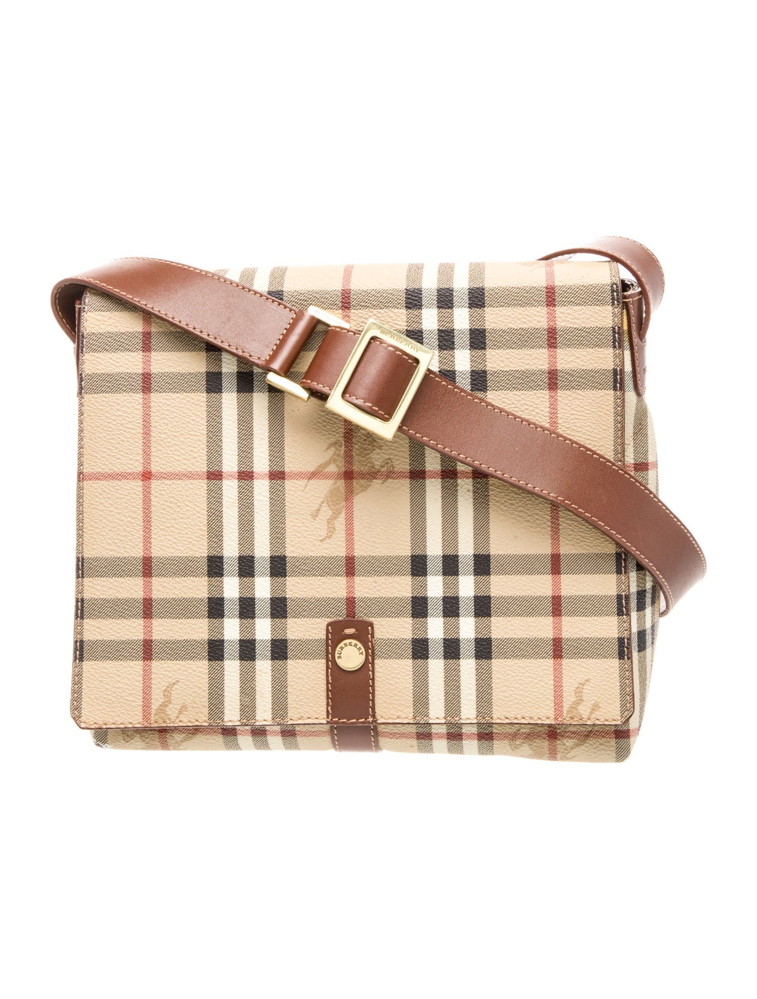 Burberry London Haymarket Check Messenger Bag