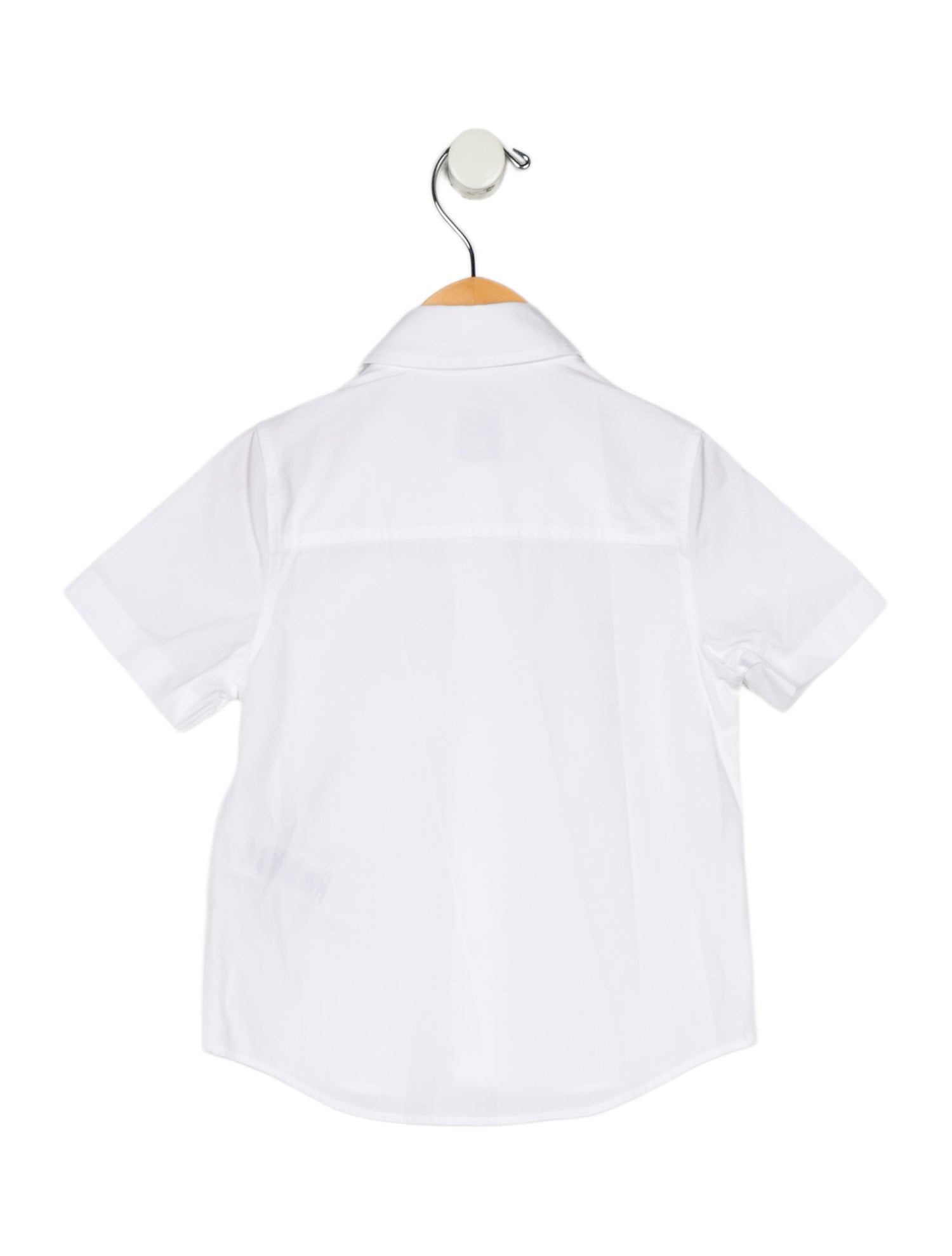 Burberry Boy's short sleeve button up shirt