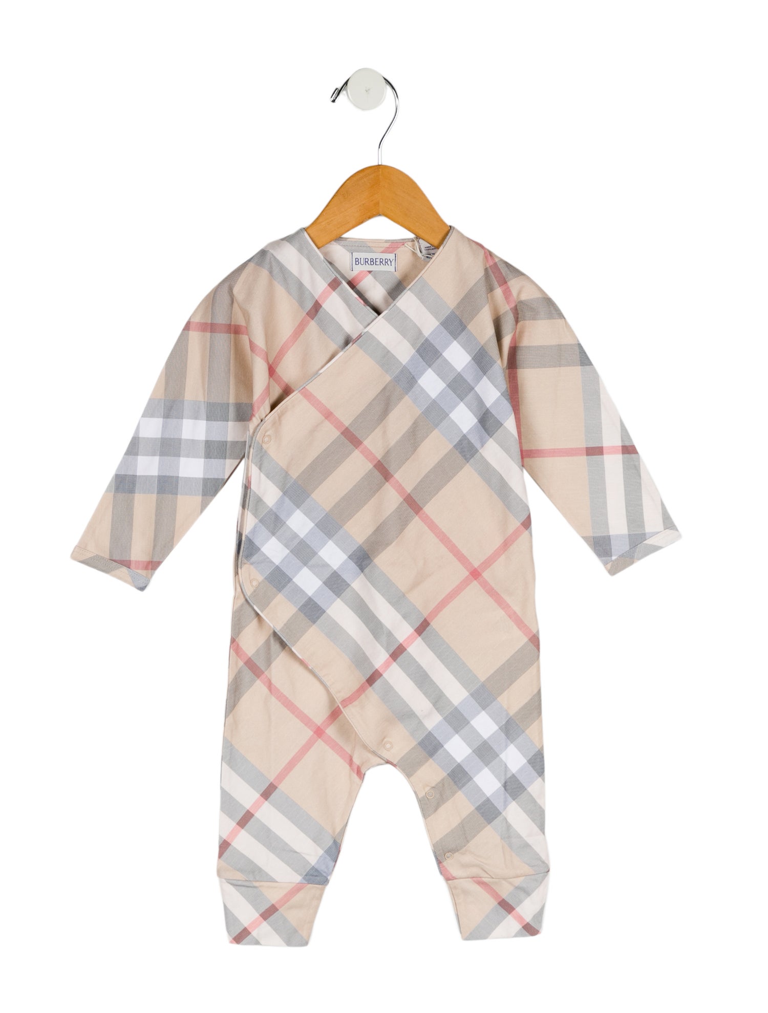 Burberry Toddler Boys' Nova Check Onesie w/Tags