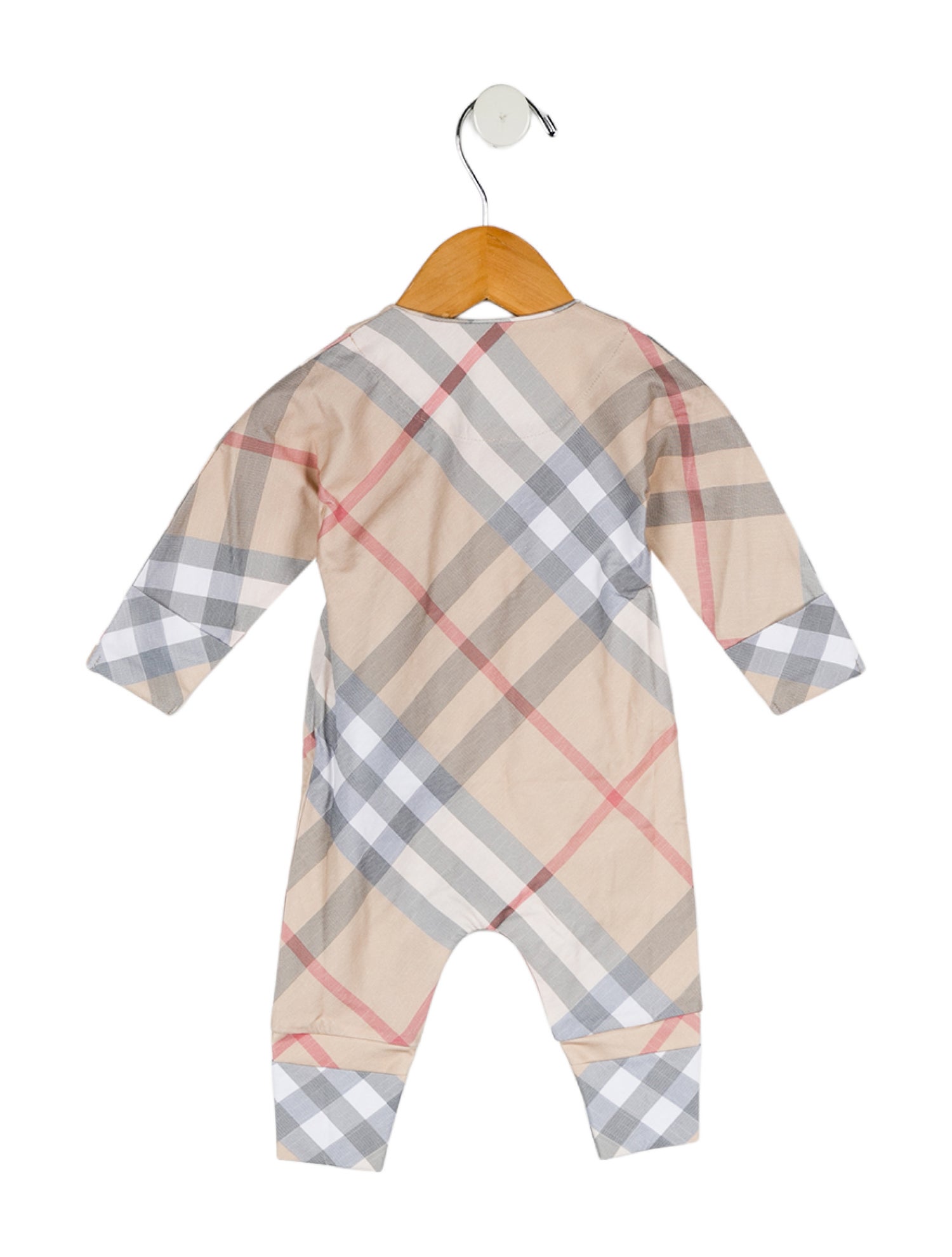 Burberry Infant Boys' Nova Check Onesie w/Tags