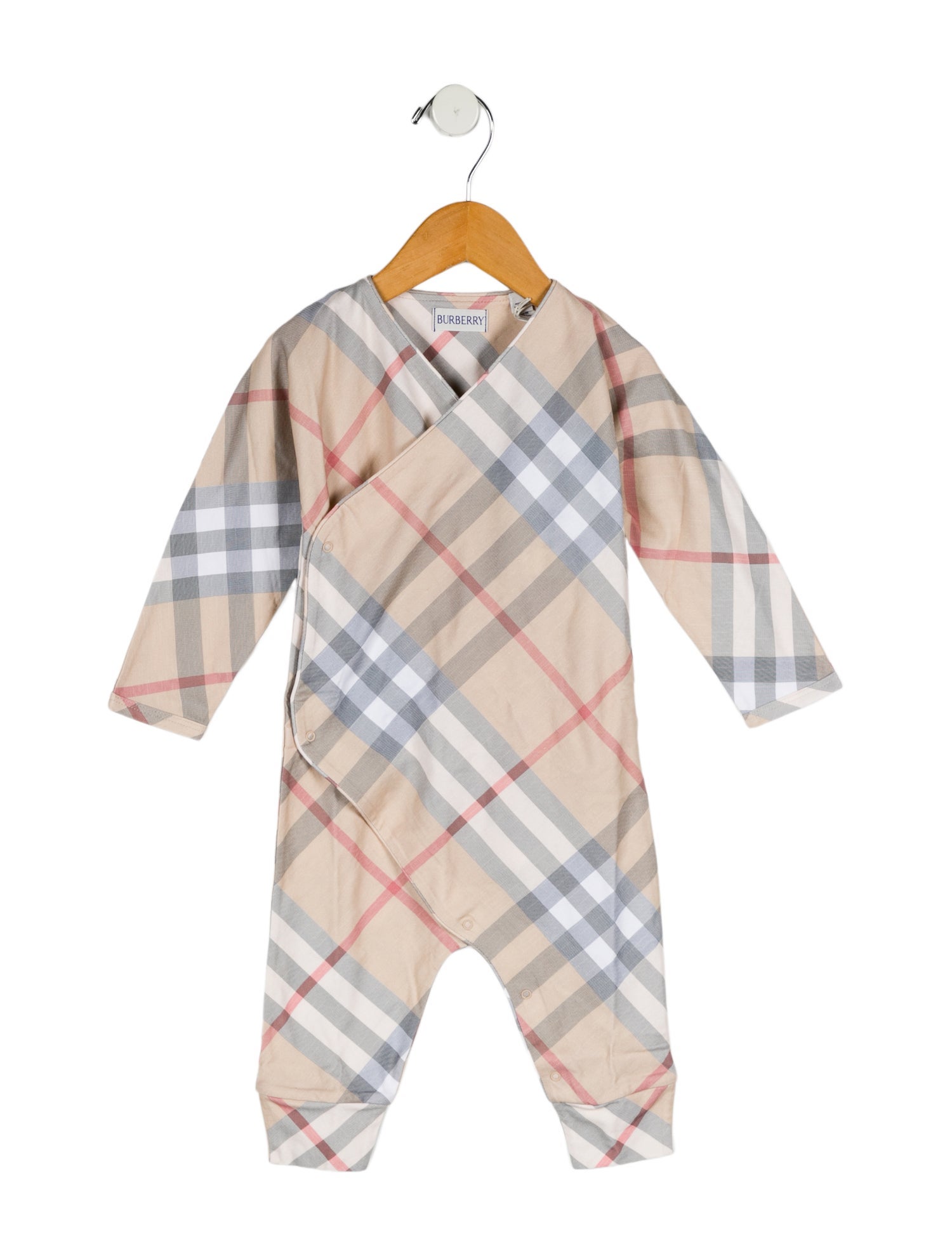 Burberry Toddler Boys' Nova Check Onesie w/Tags