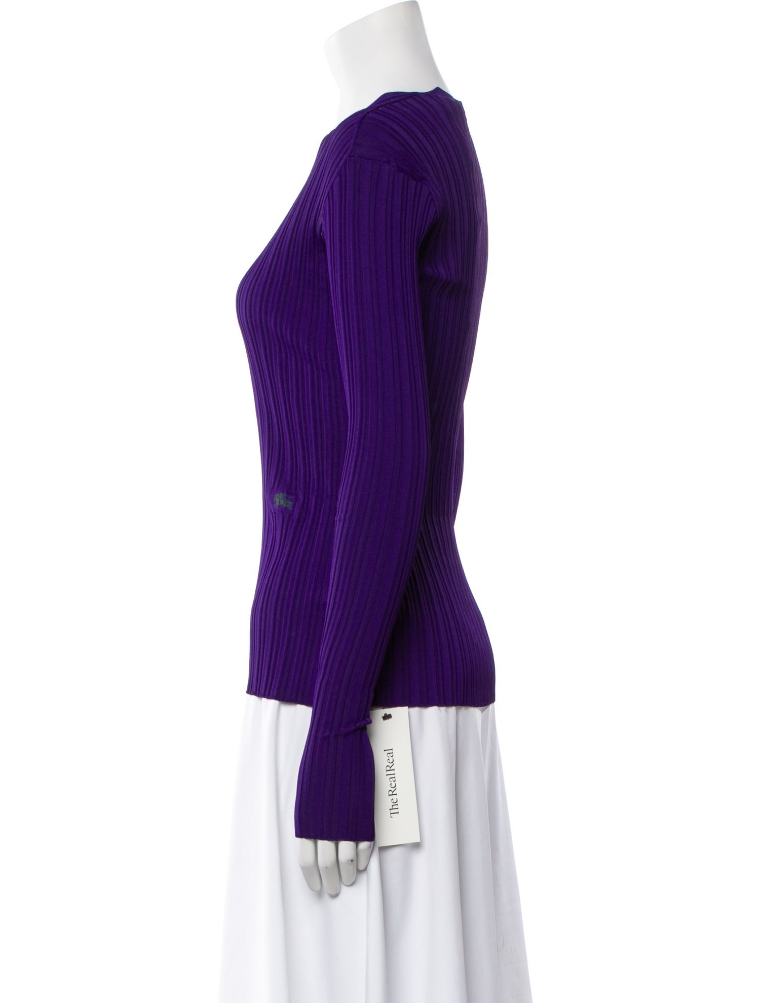 Crew Neck Long Sleeve Top