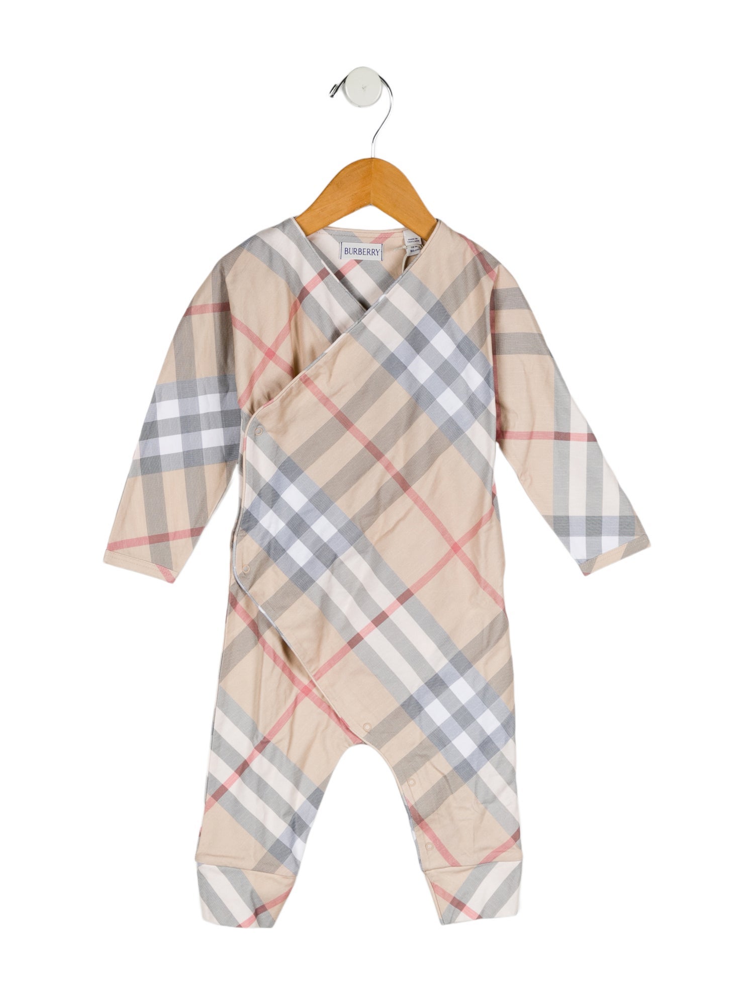 Burberry Toddler Boys' Nova Check Onesie w/Tags