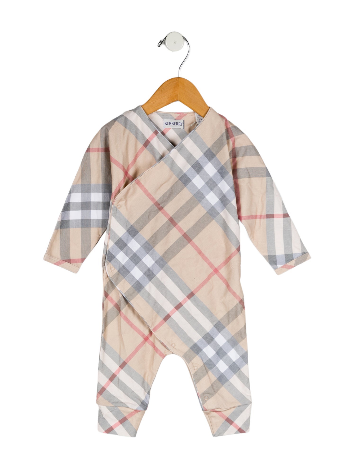 Burberry Toddler Boys' Nova Check Onesie w/Tags