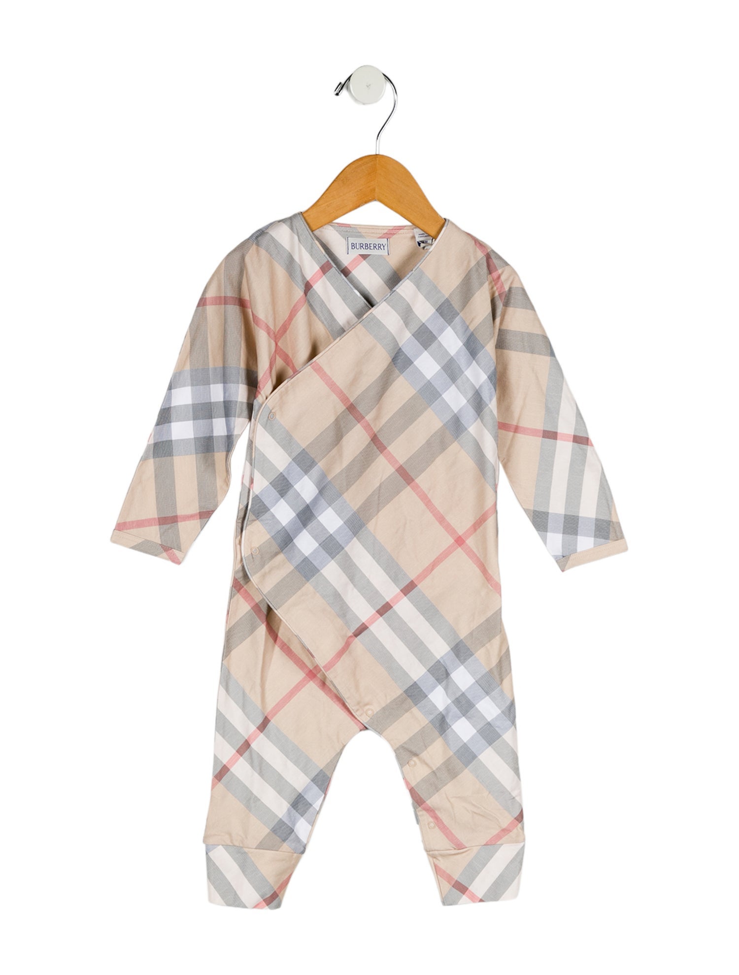 Burberry Toddler Boys' Nova Check Onesie w/Tags