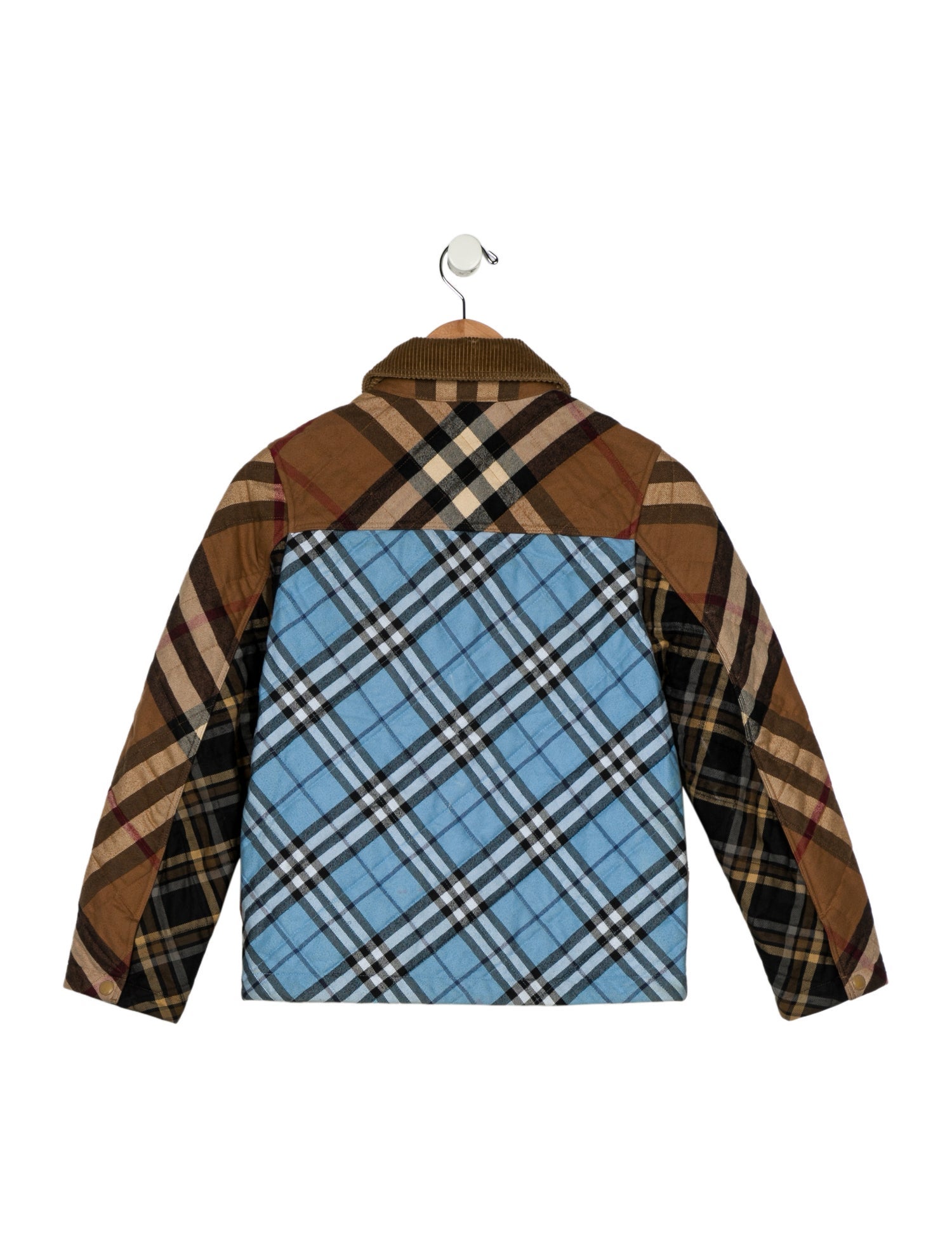 Burberry Boys' Patterned Quilt Jacket