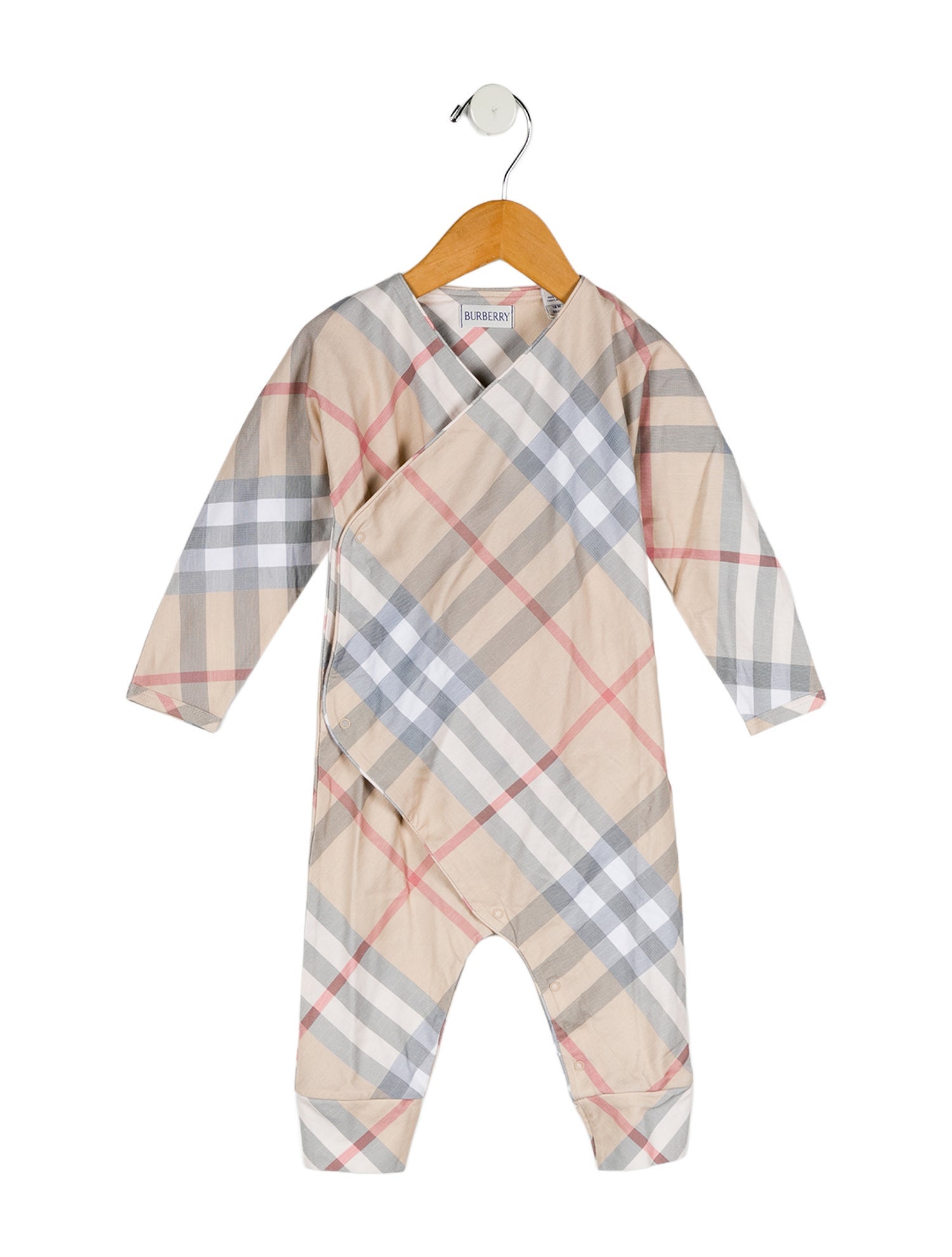 Burberry Toddler Boys' Nova Check Onesie w/Tags