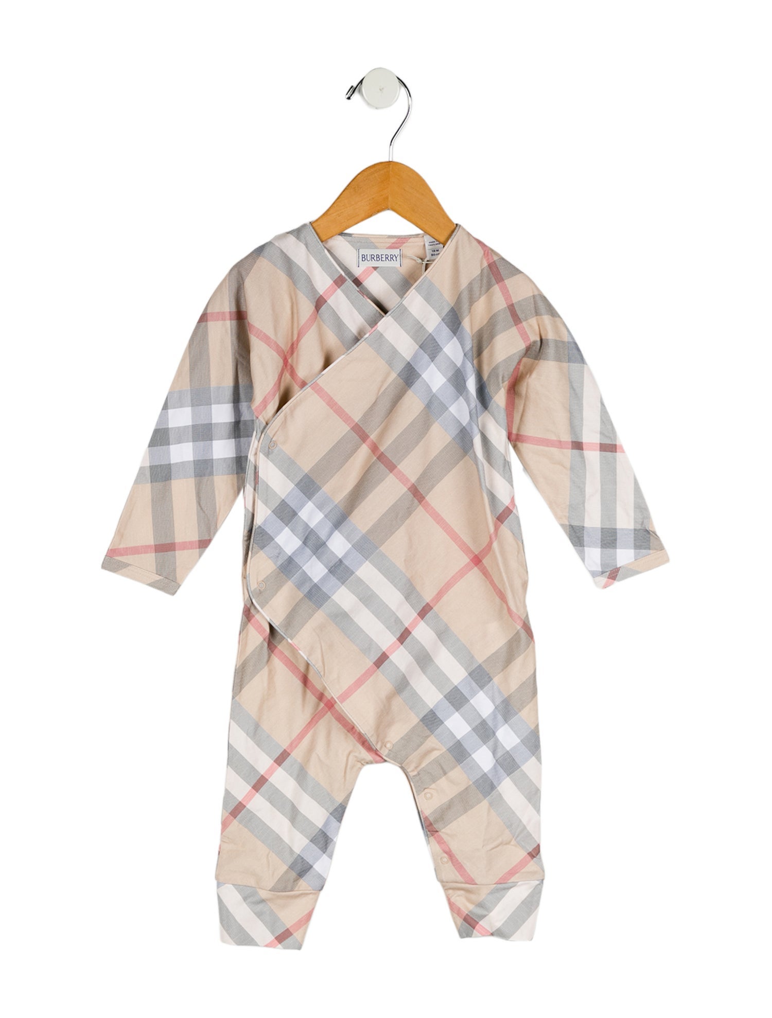 Burberry Toddler Boys' Nova Check Onesie w/Tags