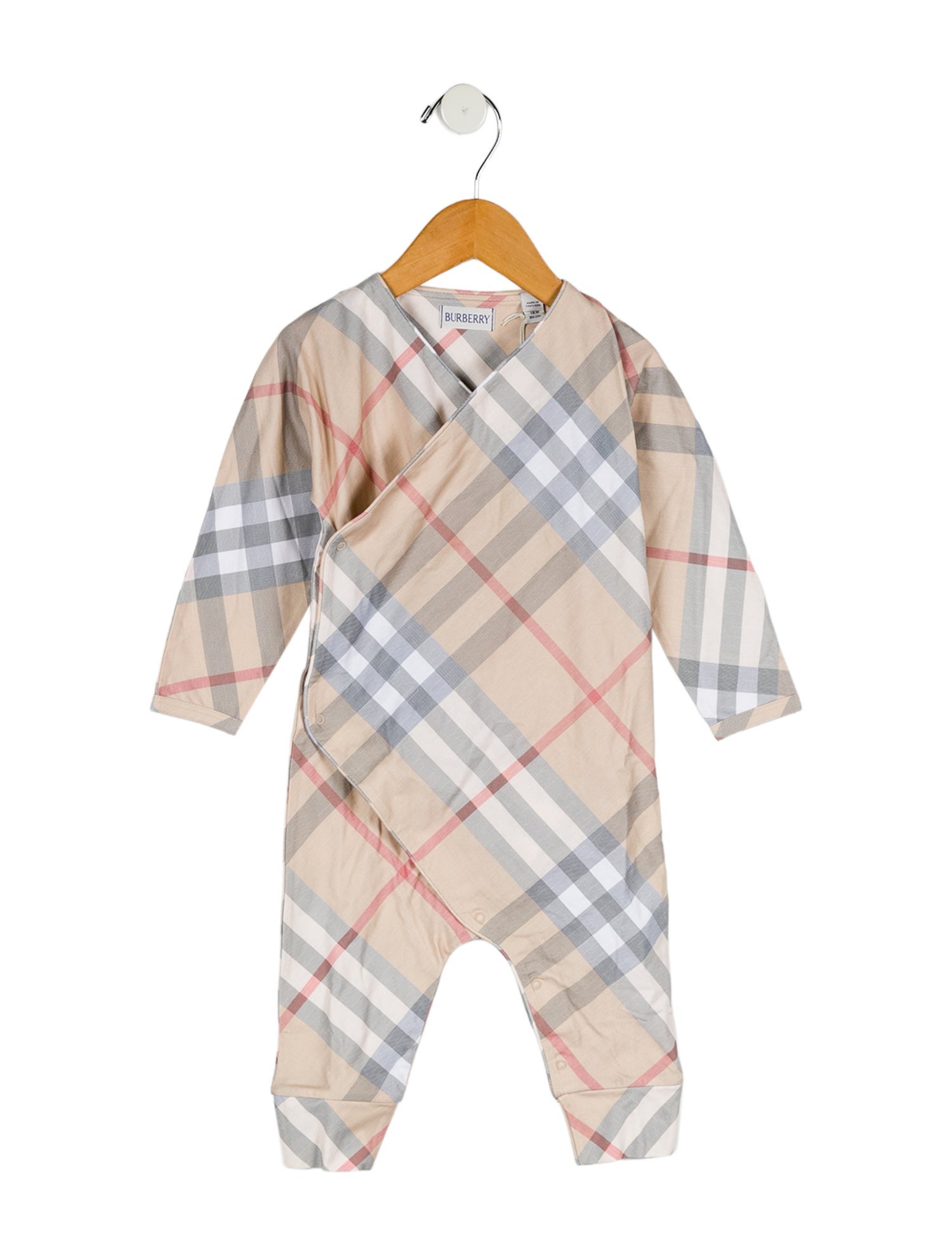 Burberry Toddler Boys' Nova Check Onesie w/Tags