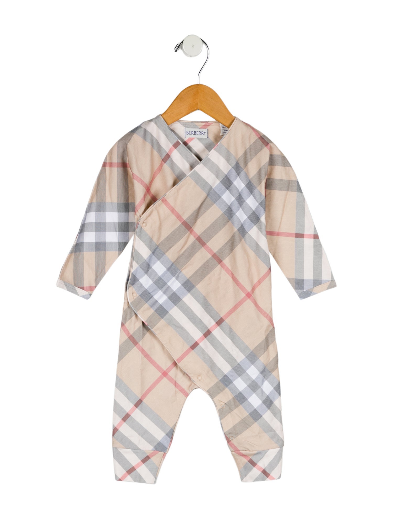Burberry Toddler Boys' Nova Check Onesie w/Tags